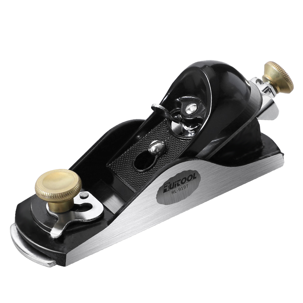 Kompakter Holzhobel, Klinge Aus T10-stahl Mit Einstellbarem Winkel, Ergonomisches Design Für Reibungsloses Und Effizientes Hobeln.