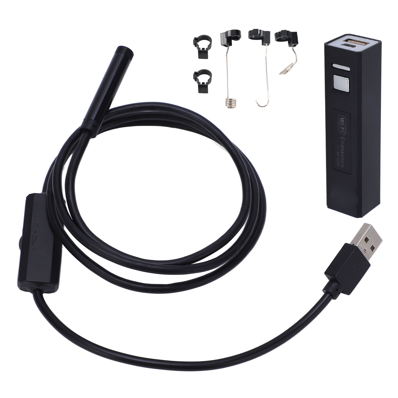 Kabelloses Endoskop Für Smartphones, 8-mm-hd-wlan-ip68-endoskopkamera Mit Licht