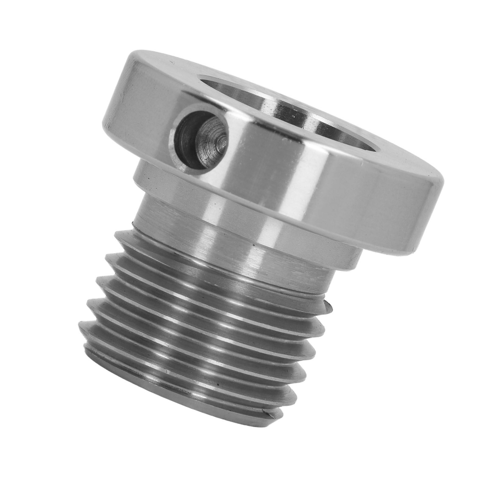 Spindeladapter Für Holzdrehbank, Reduzierhülse Aus Edelstahl Für Spindelstock, 33 Mm Außengewinde, 25 Mm Innengewinde