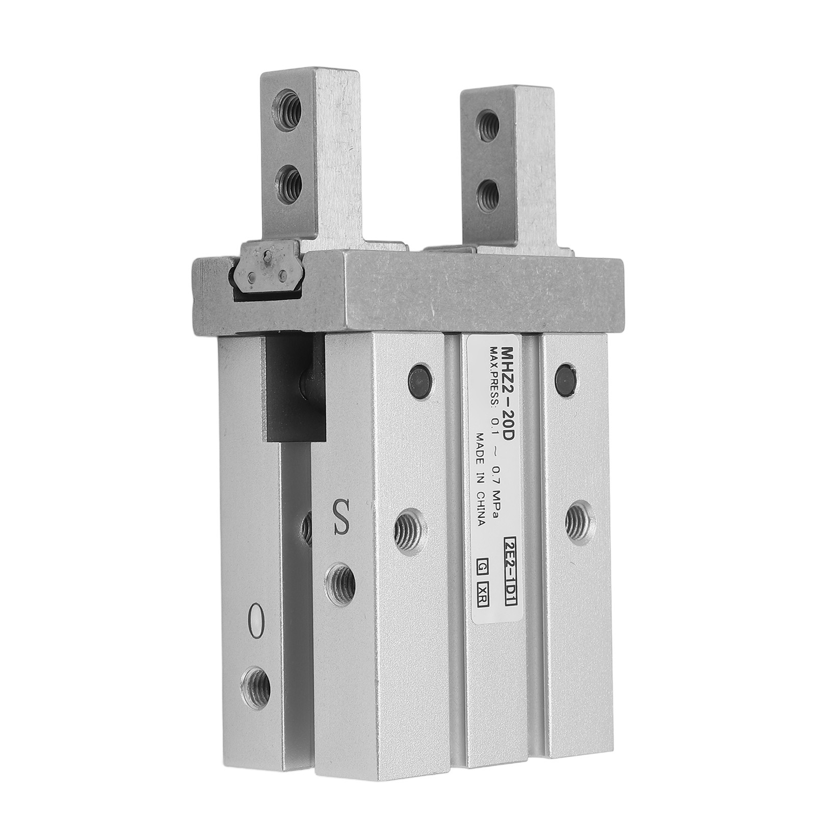 Paralleler Pneumatischer Greifer Vom Typ Smc, Kleiner Fingerzylinder, M5x0,8 Mm Ein-/auslassgewinde
