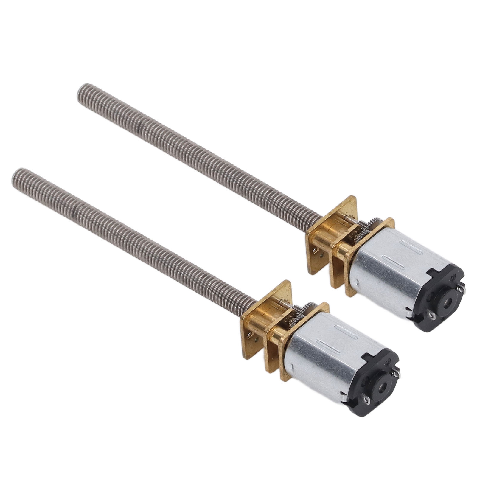 Satz Aus 2 Gleichstrom-getriebemotoren, 1000 U/min, M4 X 55 Mm, Elektrische Mikromotoren Mit Roter Kupfer-untersetzung Für Hebezeuge, 6 V