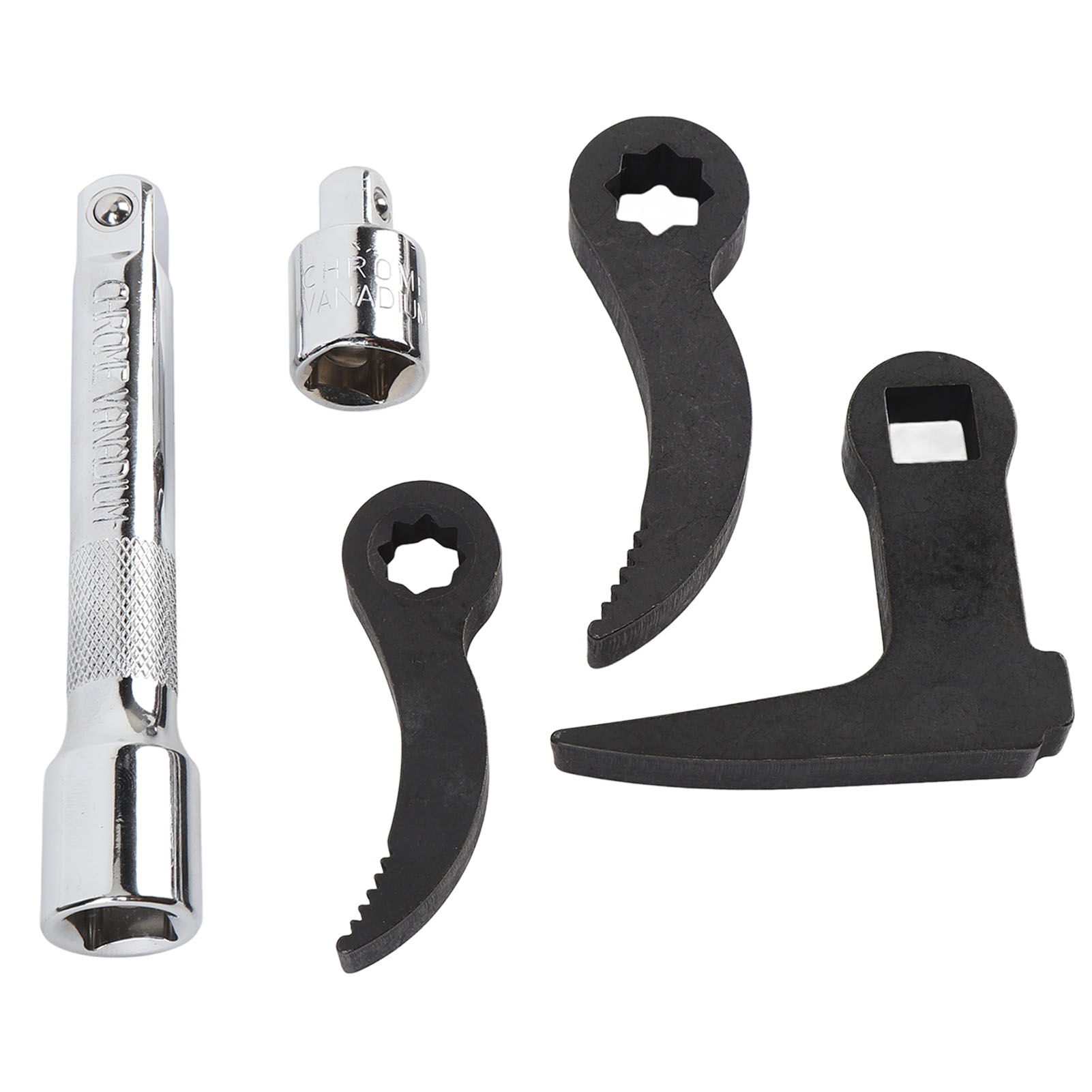 Adapterköpfe Für 1/2"- Und 3/8"-sternwinkelhebel Mit 1/2"-vierkant-l-förmigen Sägezähnen, Halbschaft-extraktionswerkzeuge