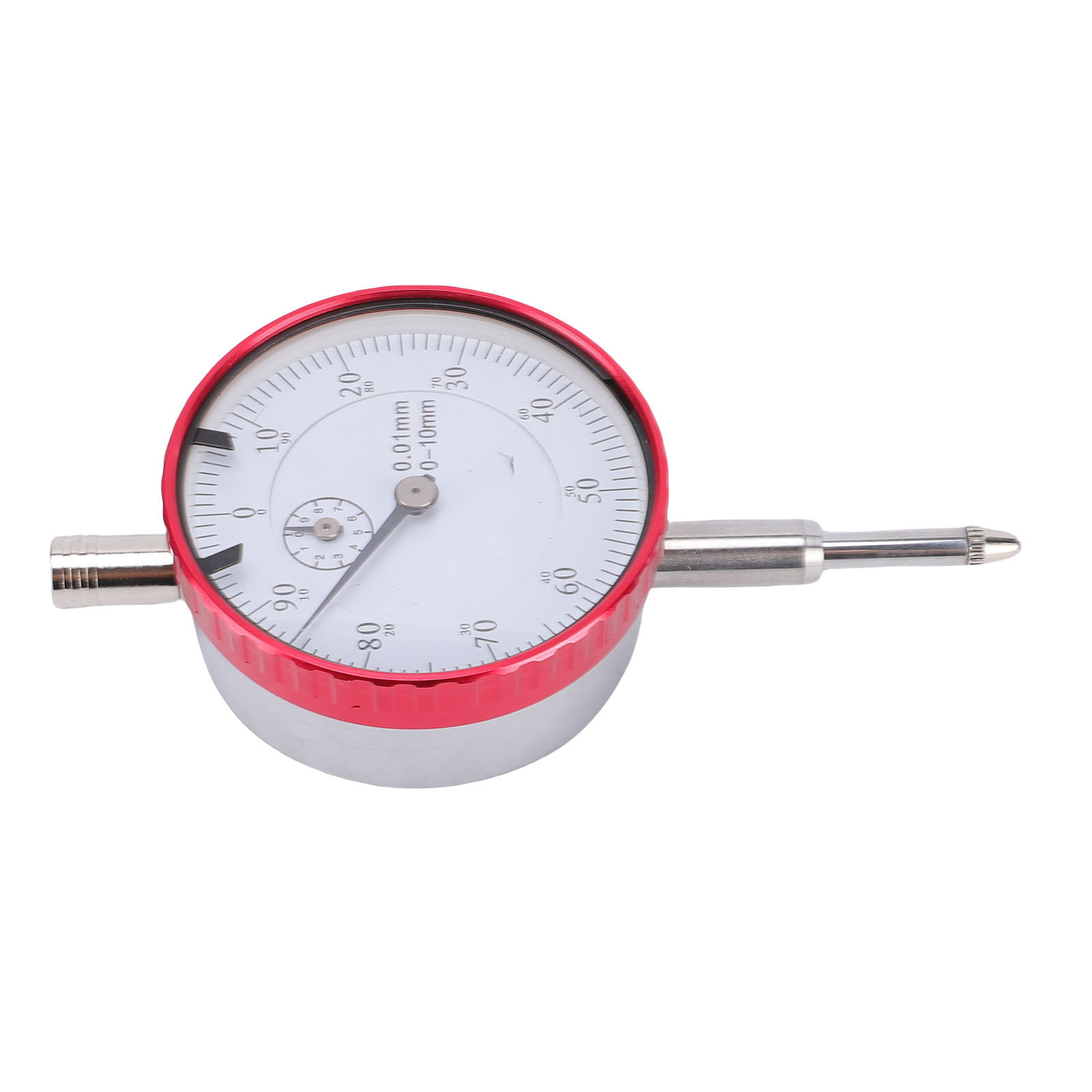 Mechanischer Messuhr-komparator Aus Edelstahl, Messbereich 0-10 Mm, Genauigkeit 0,01 Mm, Für Werkstattdrehbank Und Kreissäge.
