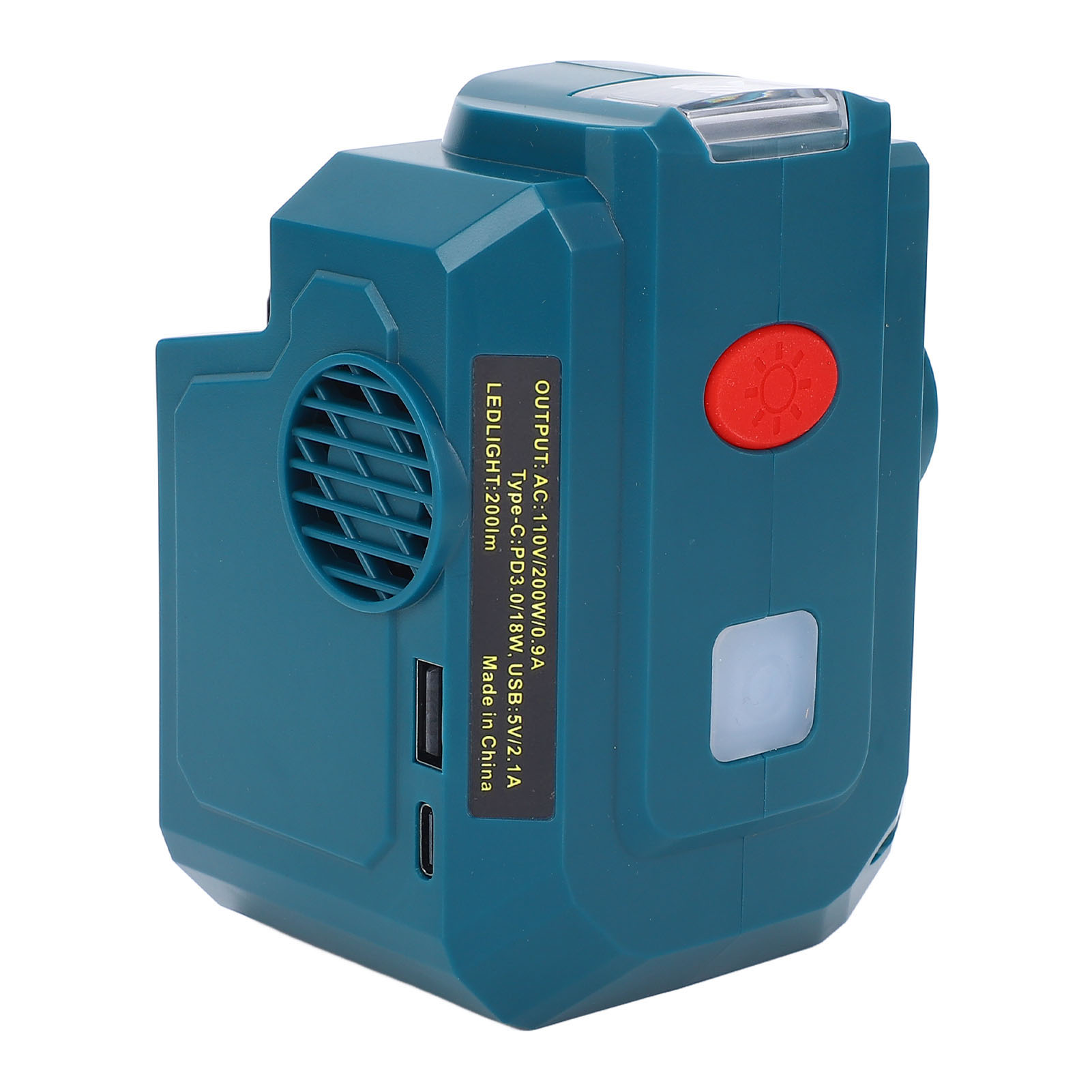200-w-wechselrichter Für 18-v-li-ionen-akkus (bl1830b, Bl1840b, Bl1850b, Bl1860b, Bl1815) – Tragbare Outdoor-station