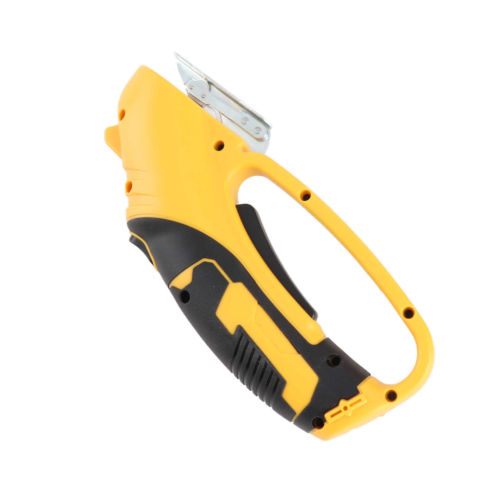 Kabellose Elektrische Stoffschere, Batteriebetrieben, Mit Sicherheitsschalter Und Led-leuchte. Ideal Zum Schneiden Von Weichem Leder, Teppich, Papier, Leinen, Perlwatte Und Aluminium.