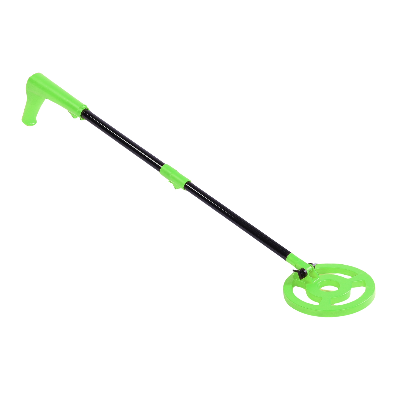 Metalldetektor-set Für Kinder, Tragbarer Detektor Mit 5 Cm Led-bildschirm, 15 Cm Suchspule, Schaufel Und Rechen Inklusive, Outdoor-abenteuerspielzeug Für Anfänger, Fruchtgrüne Farbe.