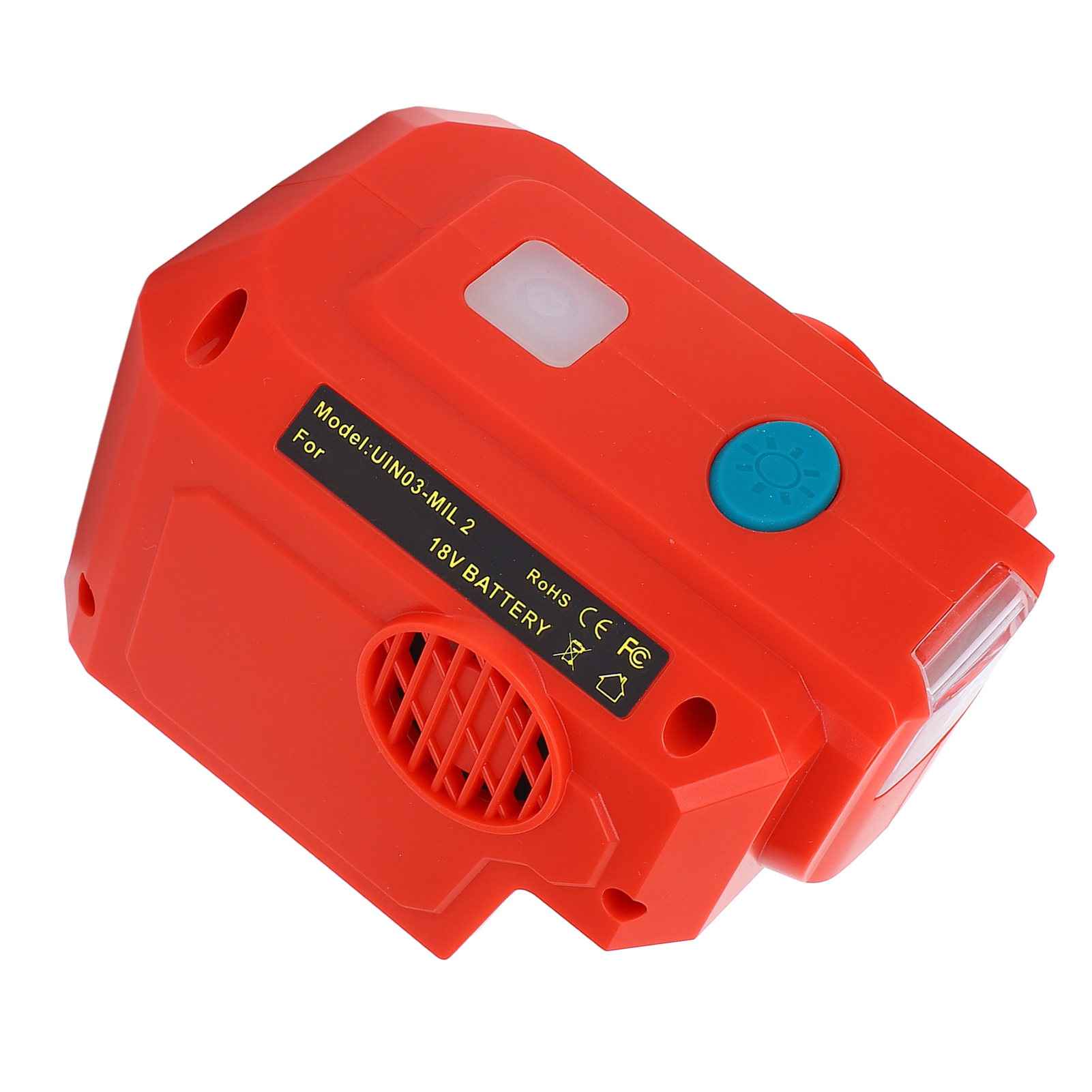 Tragbarer 200-w-wechselrichter Mit 200-lm-led-lampe Für 18-v-lithiumbatterien 48 11 1828 48 11 1815 48 11 1840 48 11 1850 48 11 1860 48 11 1890