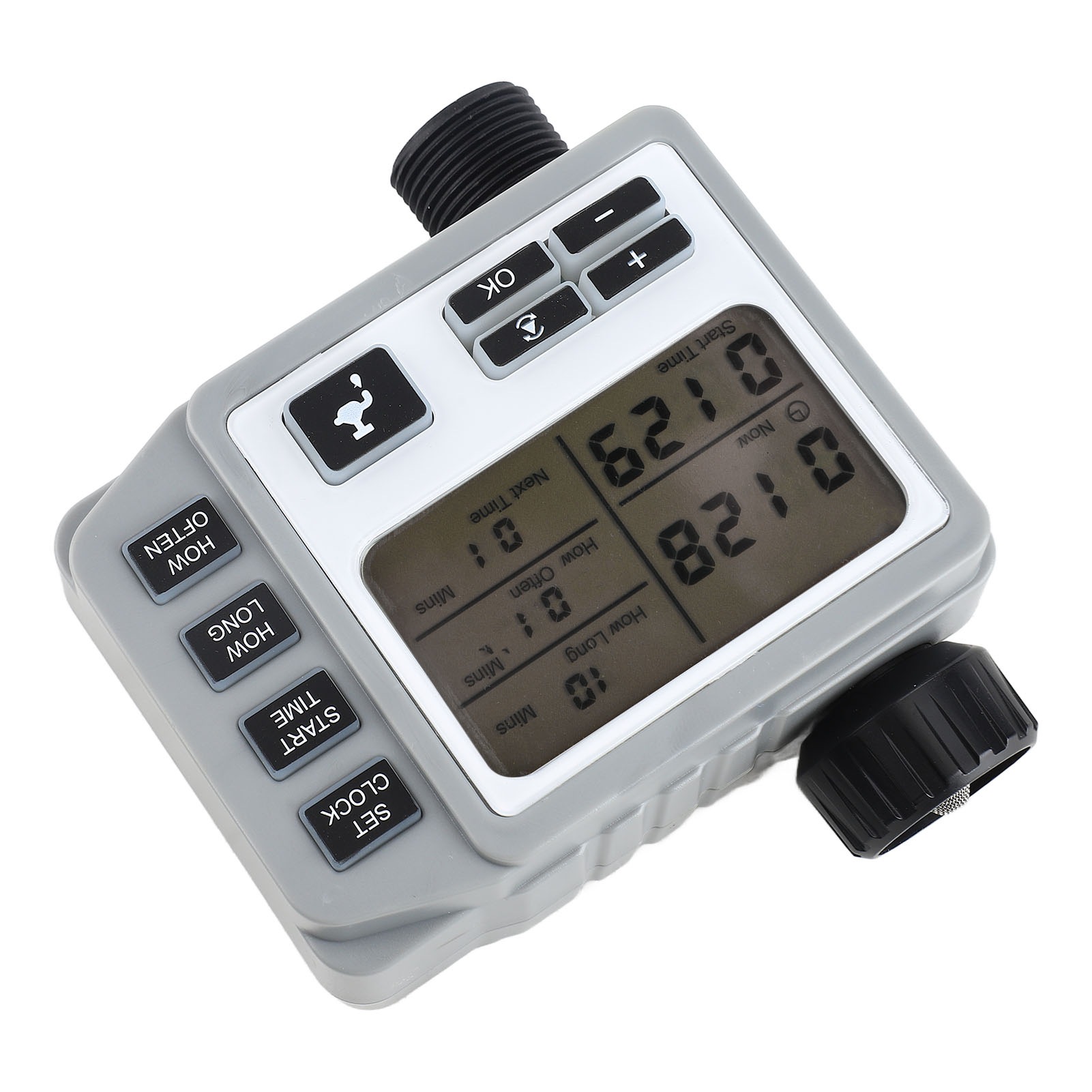 Programmierbarer Digitaler Bewässerungstimer Für Gartenschläuche Im Außenbereich, Manuell/automatisch, Für Gärten, Balkone, Höfe Und Rasenflächen.