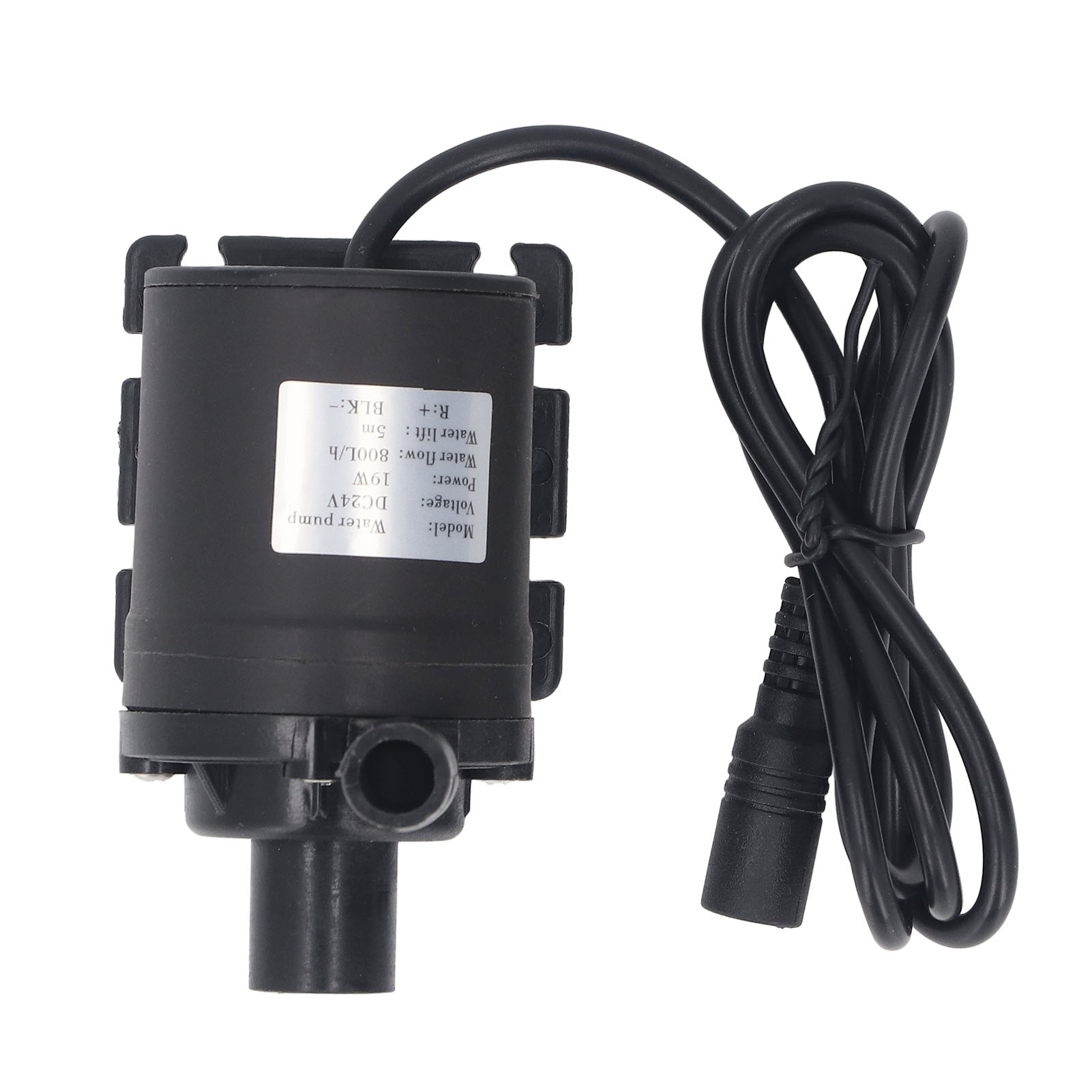 800 L/h (200 Gph) Tauchpumpe, Leiser Betrieb, Für Springbrunnen, Teiche Und Aquarien, 5 M Förderhöhe, 24 V Gleichstrom