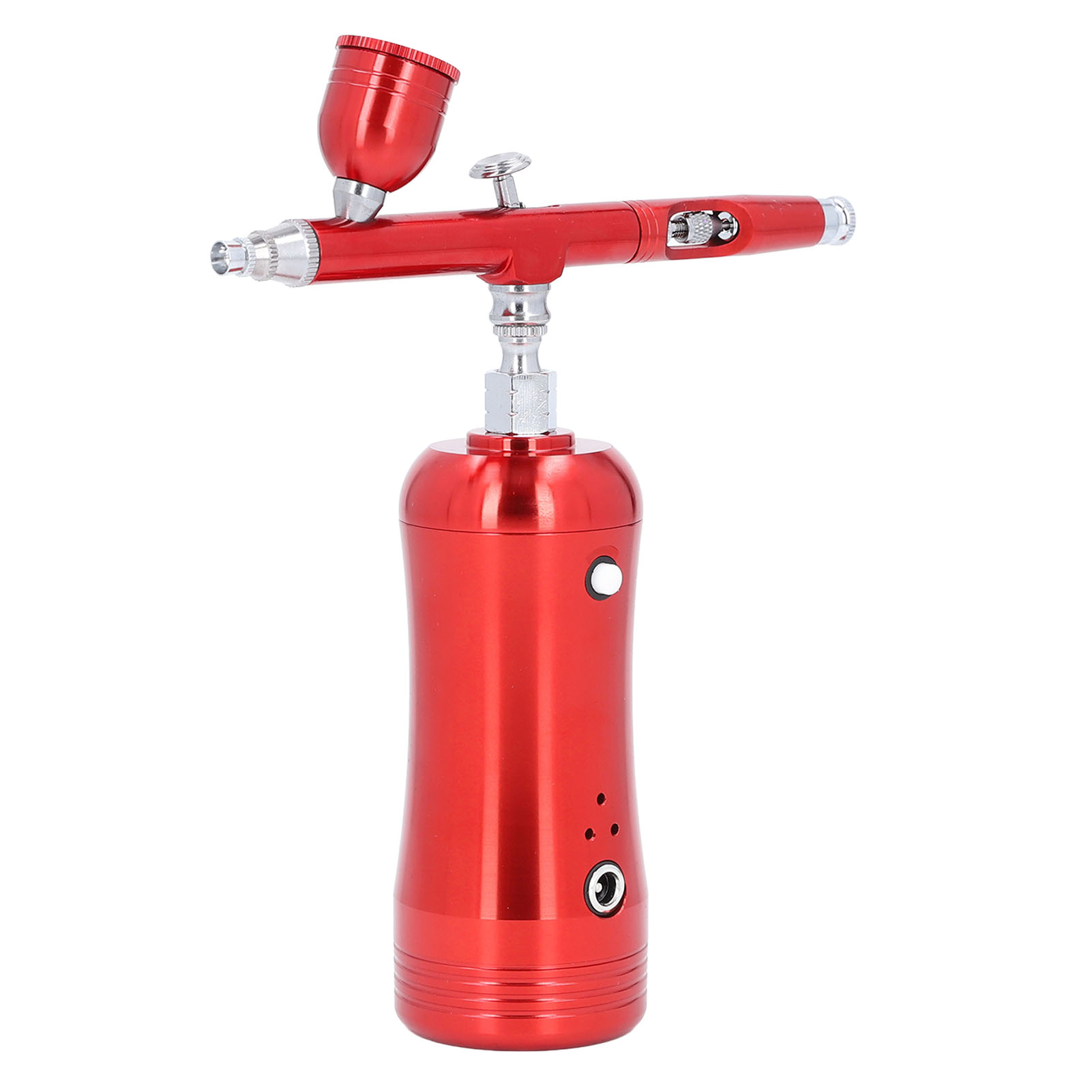 Wiederaufladbares, Kabelloses Automatisches Airbrush-set Mit Tragbarem Kompressor (17,4 Psi) Zum Lackieren Von Modellen Und Nägeln