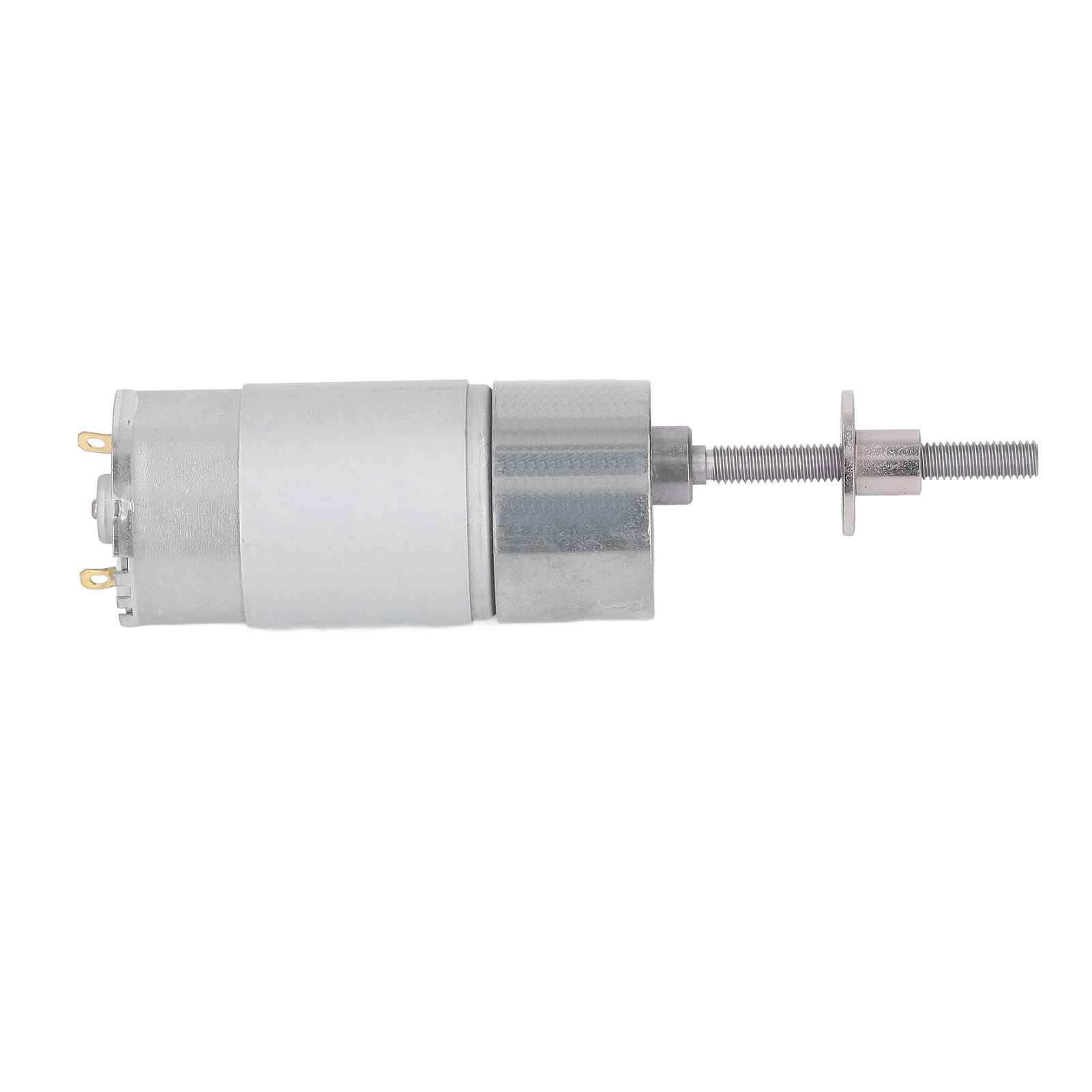 Gleichstrom-schneckengetriebemotor Mit Selbsthemmung, M6-flansch, Gewinde An Der Drehwelle, Drehzahlreduzierer, 12 V Dc, 35 U/min