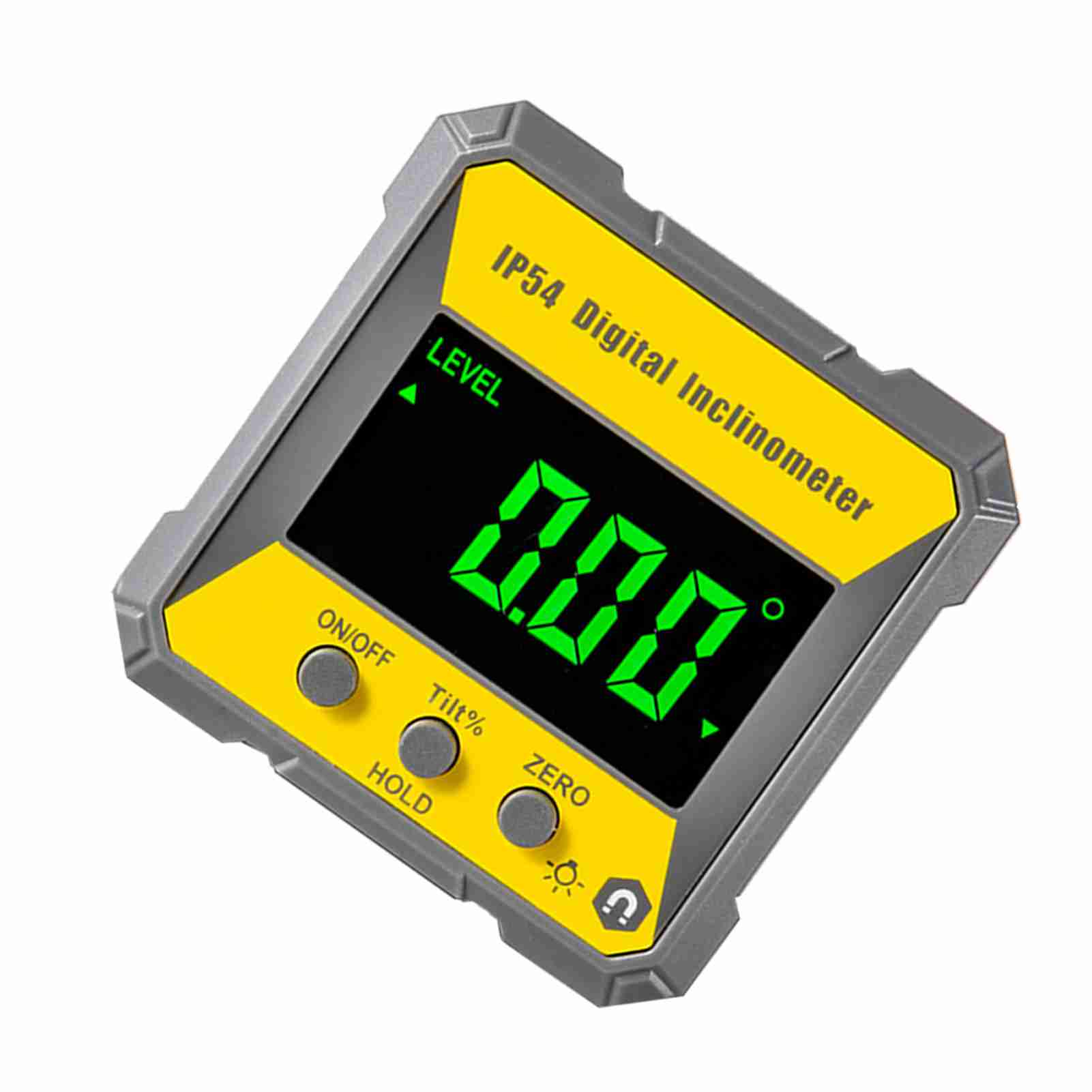 X 90°-lcd-digitalwinkelmesser, Magnetischer Neigungsmesser, 0,2° Genauigkeit, Wasserwaage, Ip54, Elektrisches Nivellierinstrument Für Holzbearbeitungsmaschinen Und Kfz-reparaturen