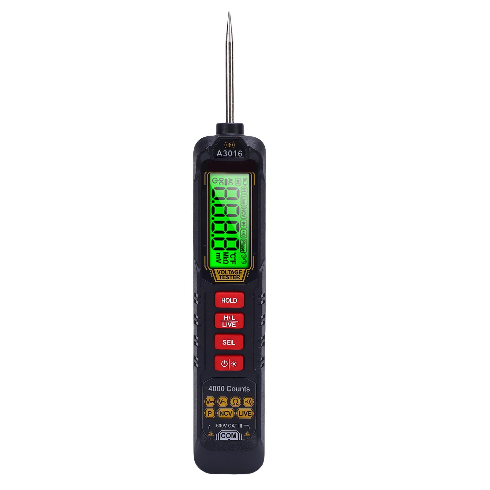 Ncv-induktions-digitalmultimeter-stift Mit Automatischer Unterbrechungserkennung Und Federdraht.