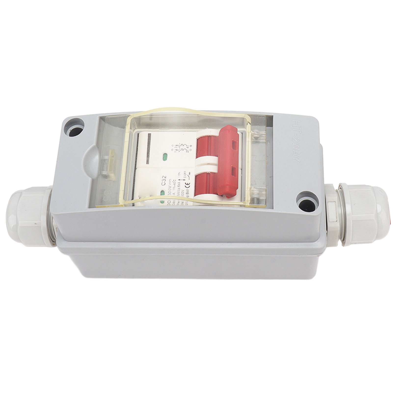 Mcb 2p Dc 500v 32a Leitungsschutzschalter Mit Wasserdichtem Verteilerkasten Ip65 (kabel Nicht Im Lieferumfang Enthalten)
