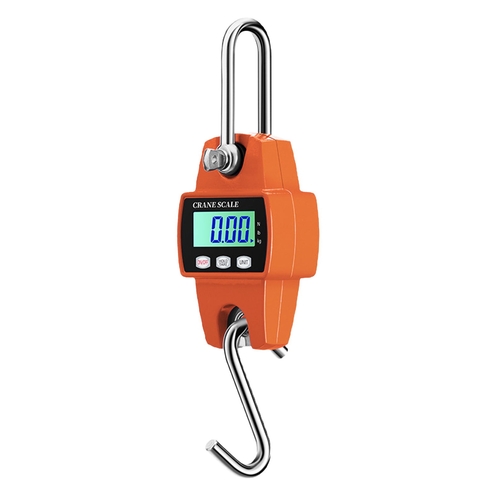 Hängende Digitale Waage, 500 Kg (1102 Lb) Kranwaage, Tragbare Waage Mit Lcd-bildschirm, Umschaltbare Einheiten Kg/lb/n, Ideal Für Transport, Landwirtschaft, Reisen, Gepäck Und Angeln.