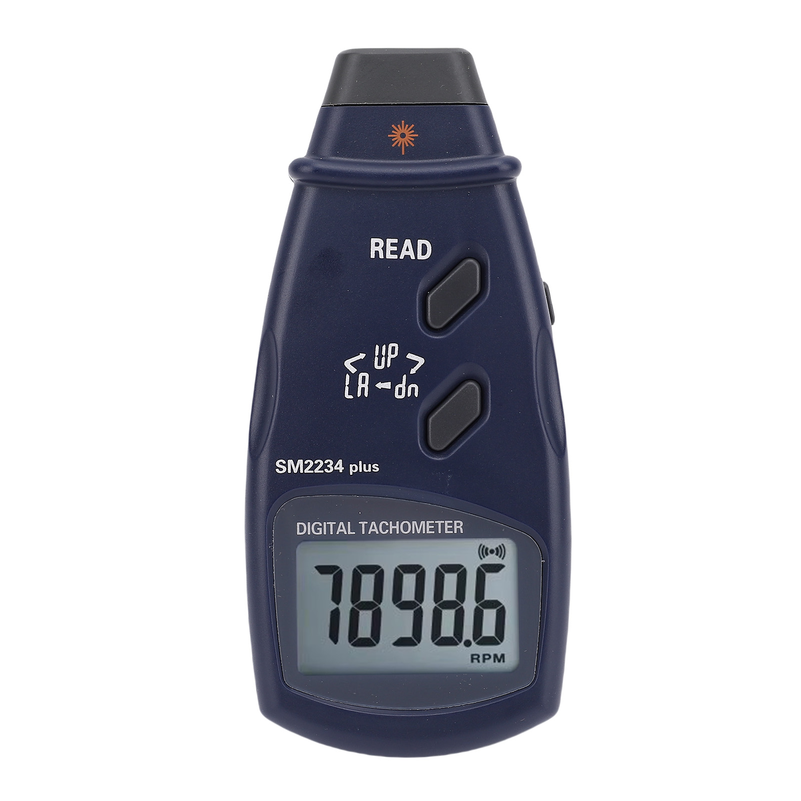 Tragbarer Digitaler Drehzahlmesser Mit Lcd-bildschirm, Fotoelektrischer Drehzahlmesser Für Motoren, Ventilatoren, Automobile Und Boote (messbereich Von 2,50 Bis 99.999 U/min).