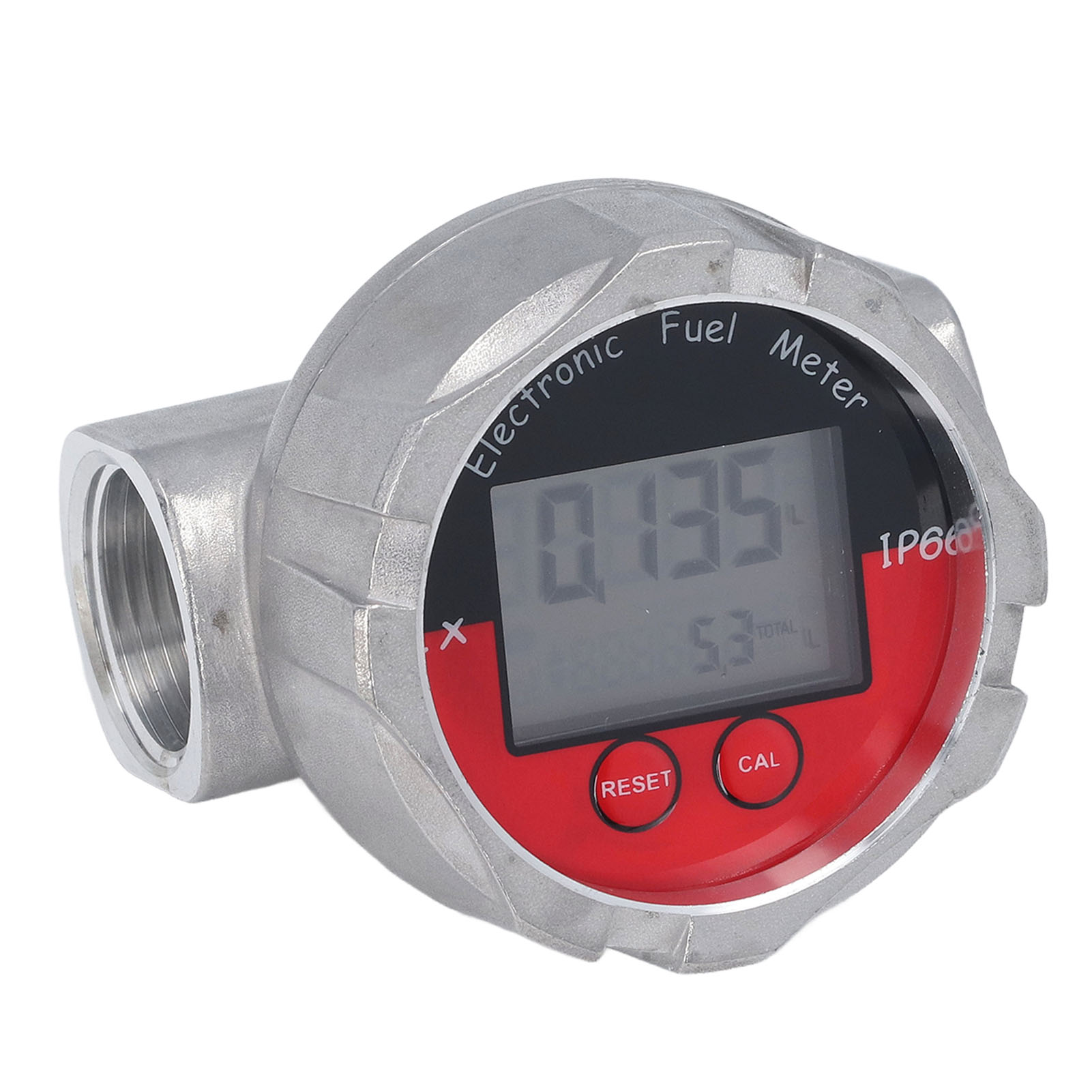 1-zoll-digital-turbinen-durchflussmesser Mit Lcd-anzeige, Hohe Genauigkeit, Für Diesel, Benzin Und Wasser, Maximaler Druck 20 Mpa.