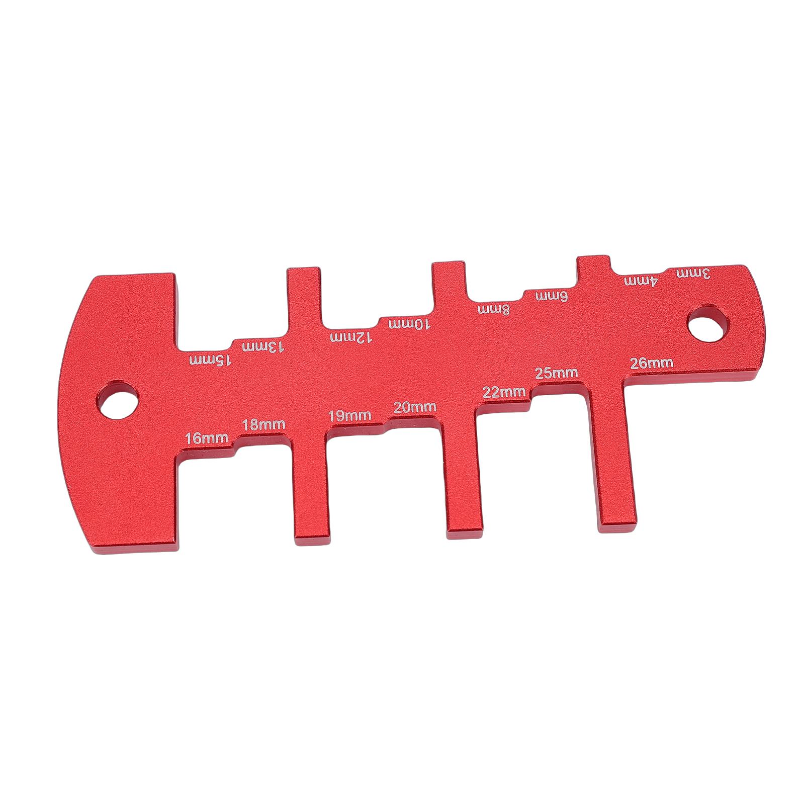 Messlehre Aus Aluminiumlegierung Mit Schwalbenschwanzführung Für Holzbearbeitungssägen Und Frästische, Glatte Standardskala Von 3 Bis 26 Mm, Leicht Und Langlebig Für Die Werkstatt