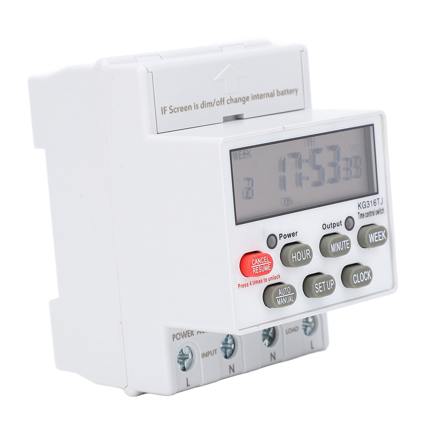 Programmierbarer Digitaler Timer Von 1 Minute Bis 168 Stunden. Programmierbarer 220v 30a Netzschalter.