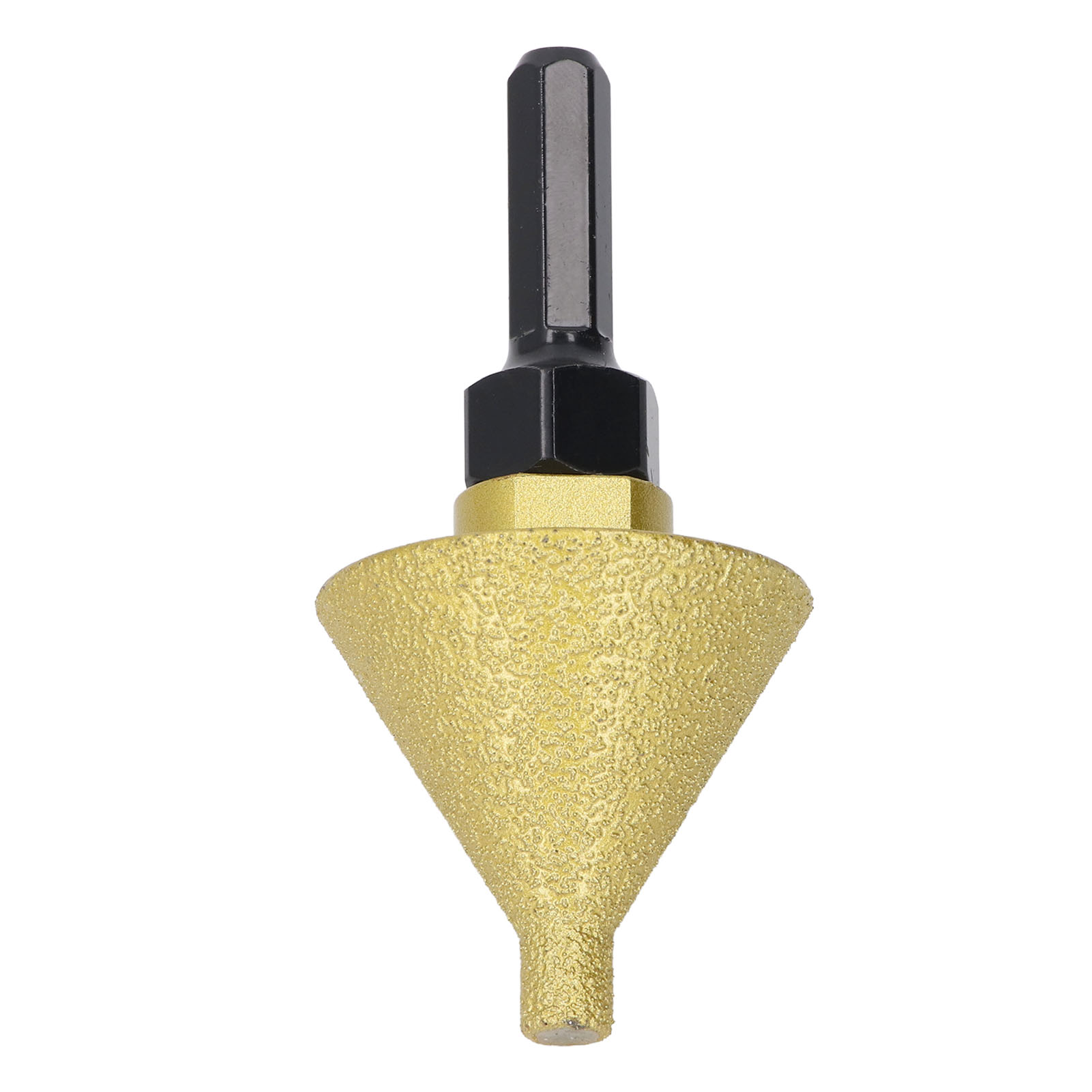 Diamant-fasenfräser Mit 50 Mm Durchmesser, Körnung 50, Für Winkelschleifer, Mit M14-adapter Für Marmor, Quarz, Stein Und Fliesen.
