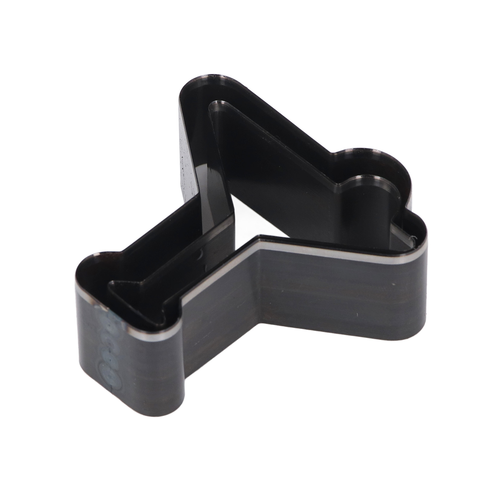 Set Aus 2 Lederstanzformen In Form Eines Cocktailglases, Manuelle Form- Und Stanzwerkzeuge Aus Legiertem Stahl
