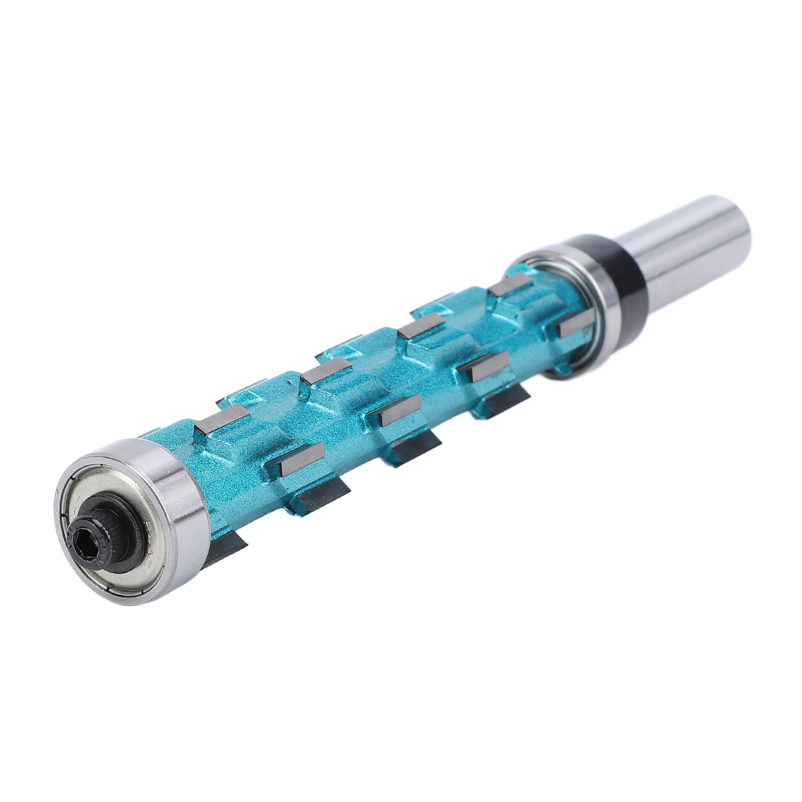 Spiral-bündigfräser Aus Hartmetall, 1/2"-schaft, 3/4"-schnittdurchmesser, Doppelkugellager-fräser Für Holzbearbeitungsprojekte