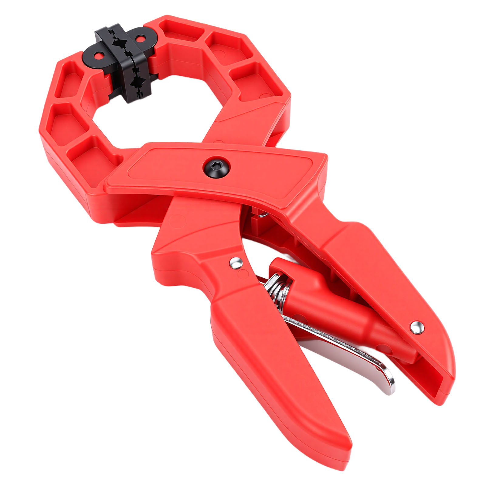 20 Cm (8 Zoll) Lange Holzfederklemme Mit Ergonomischem, Verstellbarem Winkelgriff, Robust Und Geeignet Für Holzbearbeitungs- Und Heimwerkerprojekte.