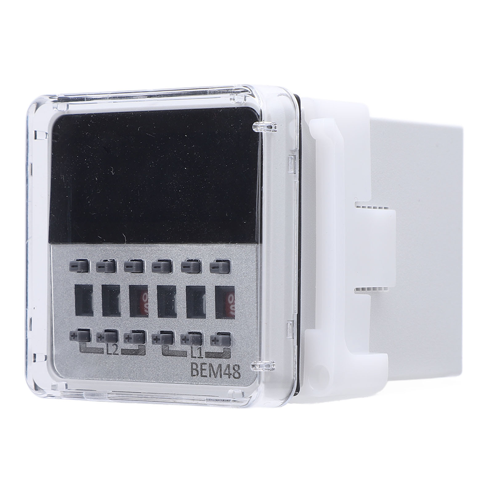 Zeitverzögerungsrelais 0,1 S - 99 H Mit Einschaltverzögerung, Ohne Zyklus, Led, Mit Digitalem Timer.
