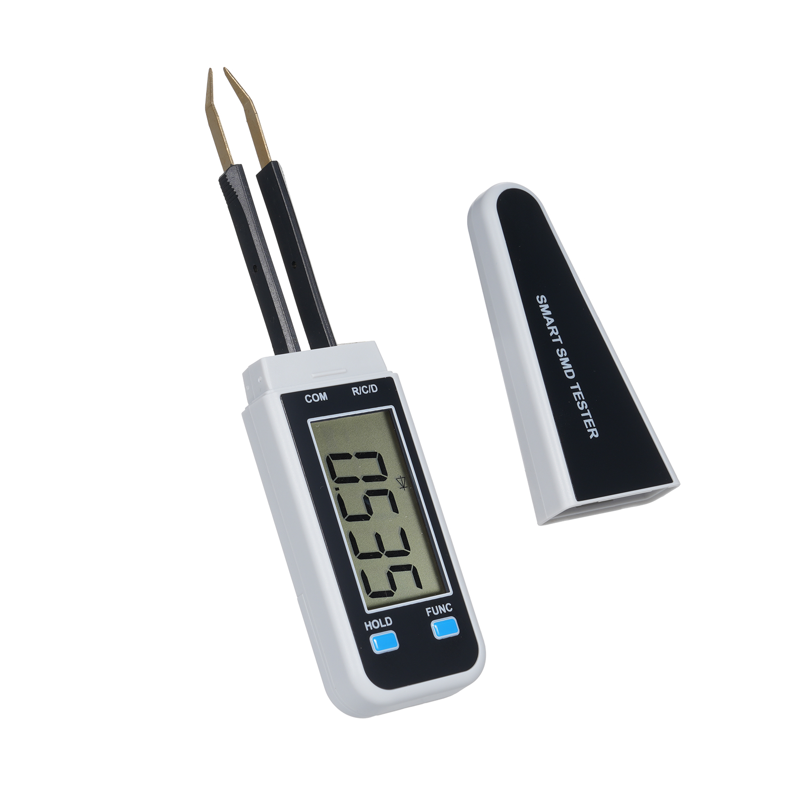 Intelligenter Digitaler Smd-tester Mit 2999 Messpunkten, Tragbarer Widerstands-, Kapazitäts- Und Diodentester, Multimeter Mit Messzange Und Automatischer Scanfunktion, Elektronischer Bauteilanalysator