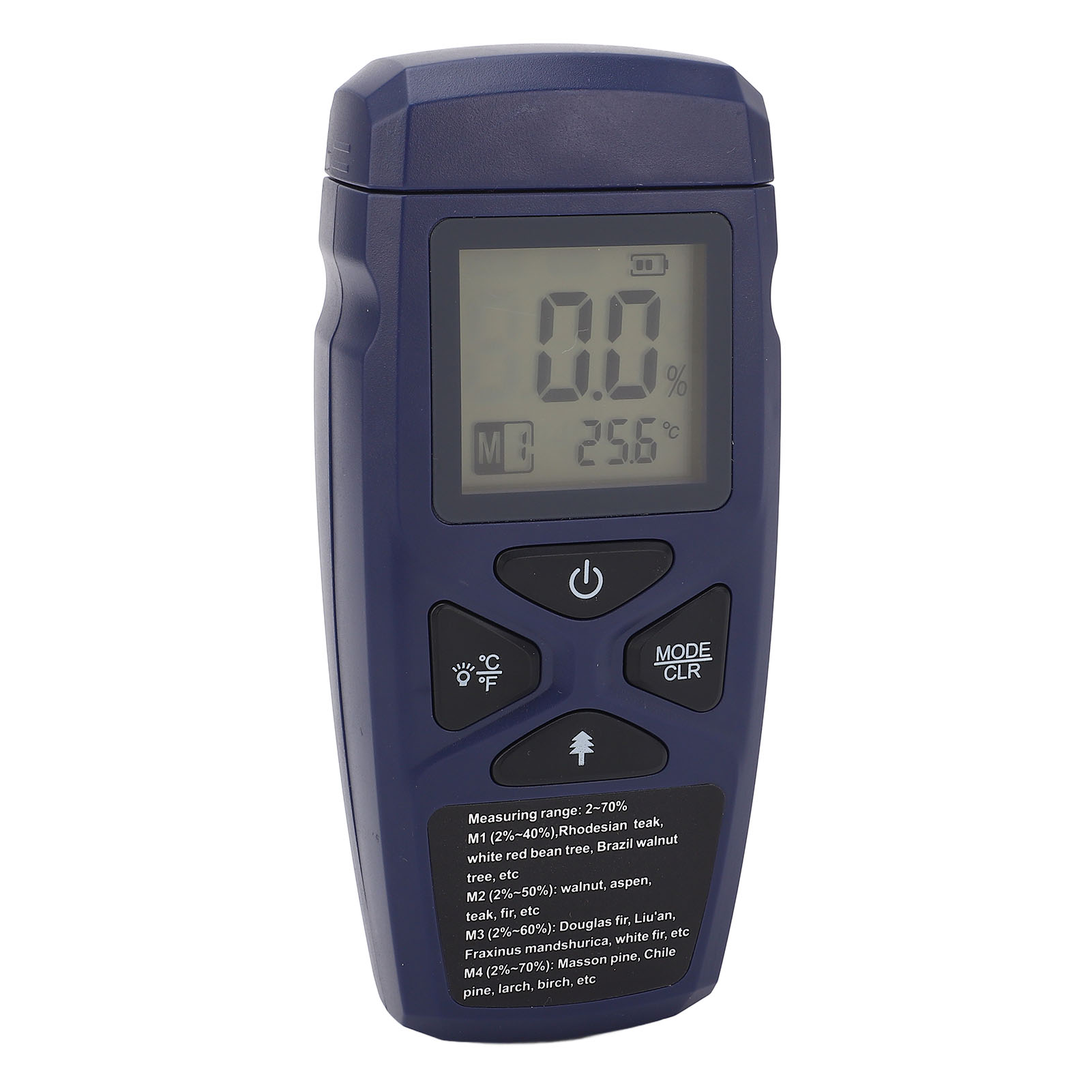 Digitales Hygrometer Mit Hintergrundbeleuchtetem Display, Multifunktional Und Mit Datenprotokollierung, Feuchtigkeitssensor Für Holzwände