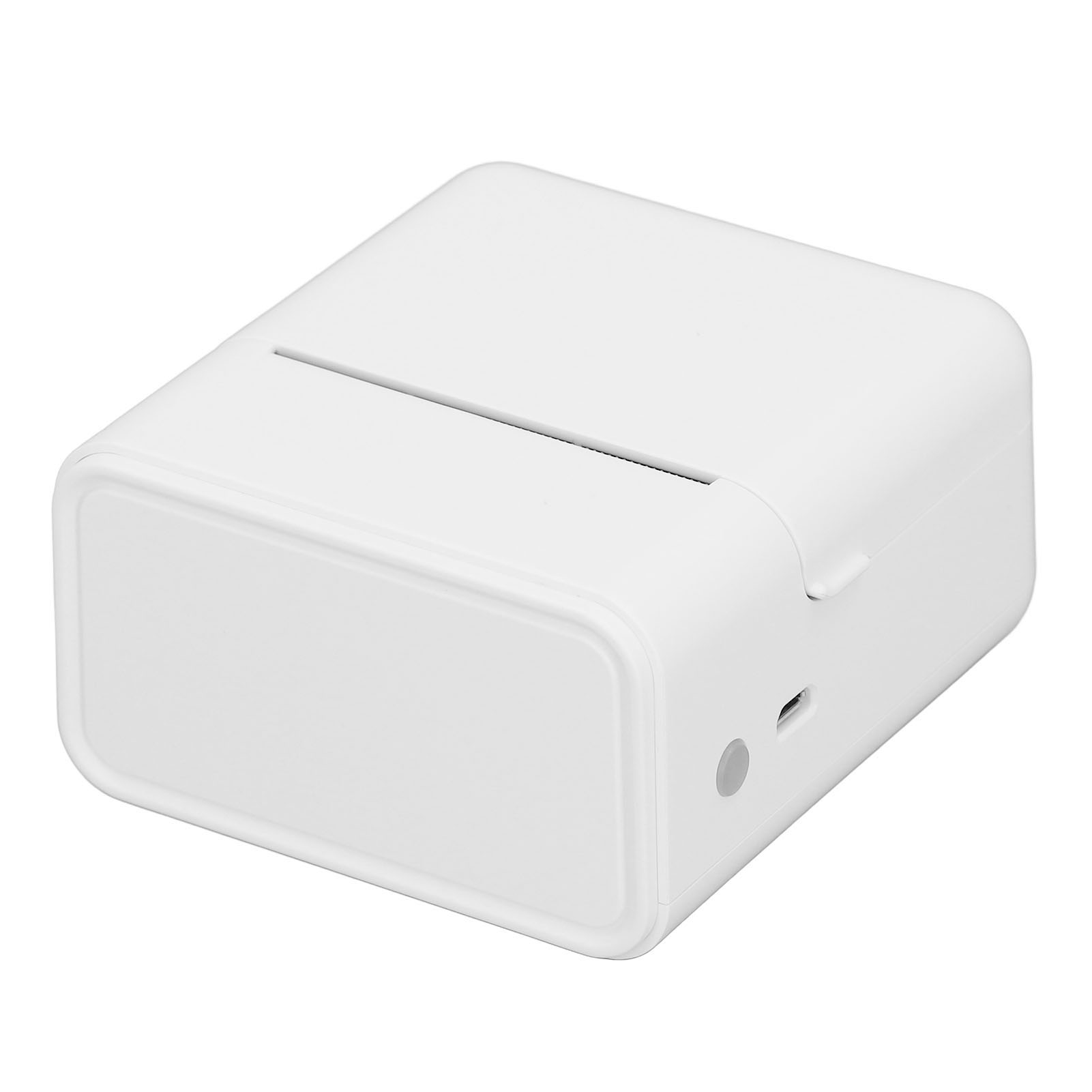 Bt 203 Dpi Thermodrucker Für Etiketten, Mini-tragbarer Drucker Für Datum, Zutatenbezeichnung, Kleinunternehmen, Weiß
