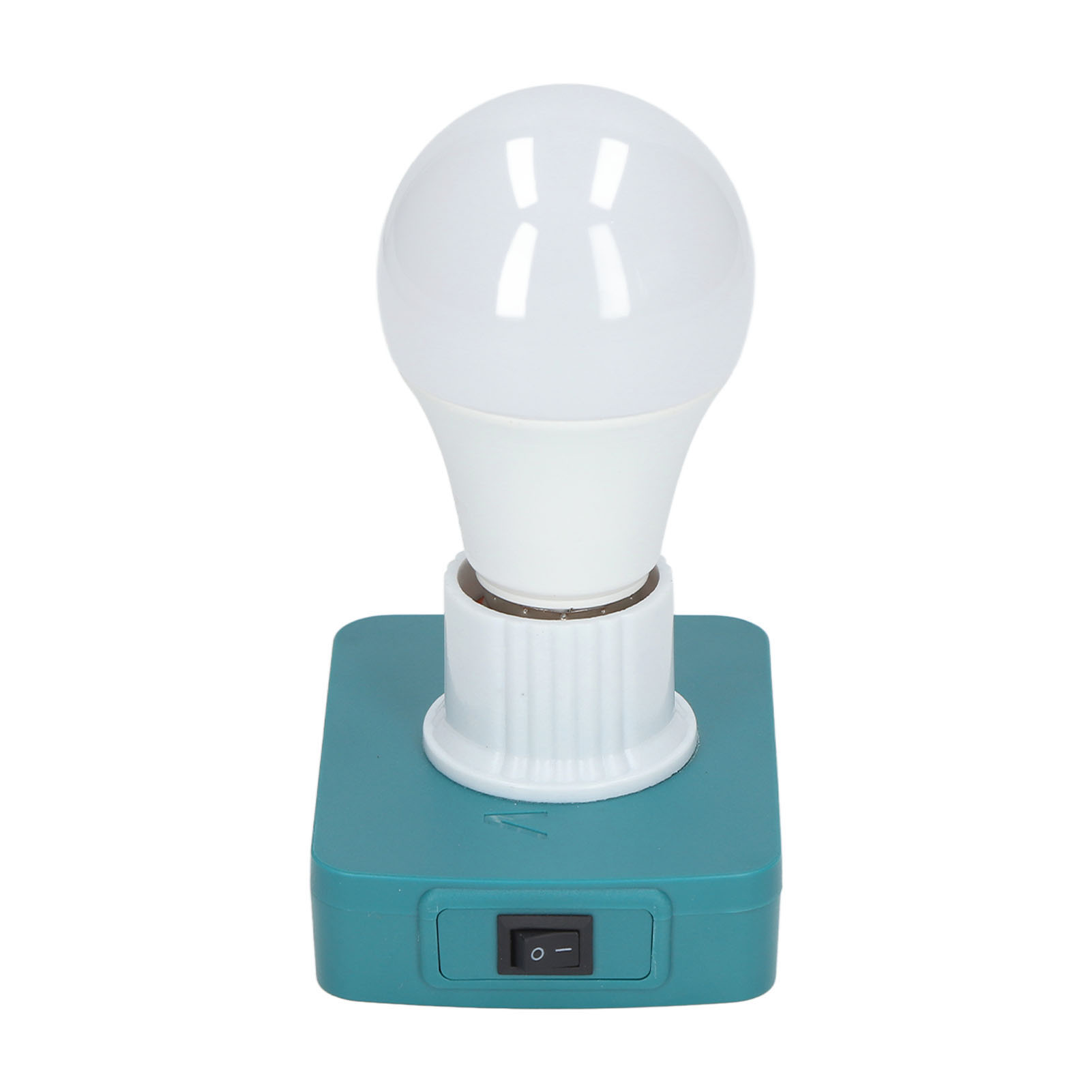 E27-schraubfassung, Rutschfeste Led-lampe, Kompatibel Mit 18-v-bl-batterien, Weiß