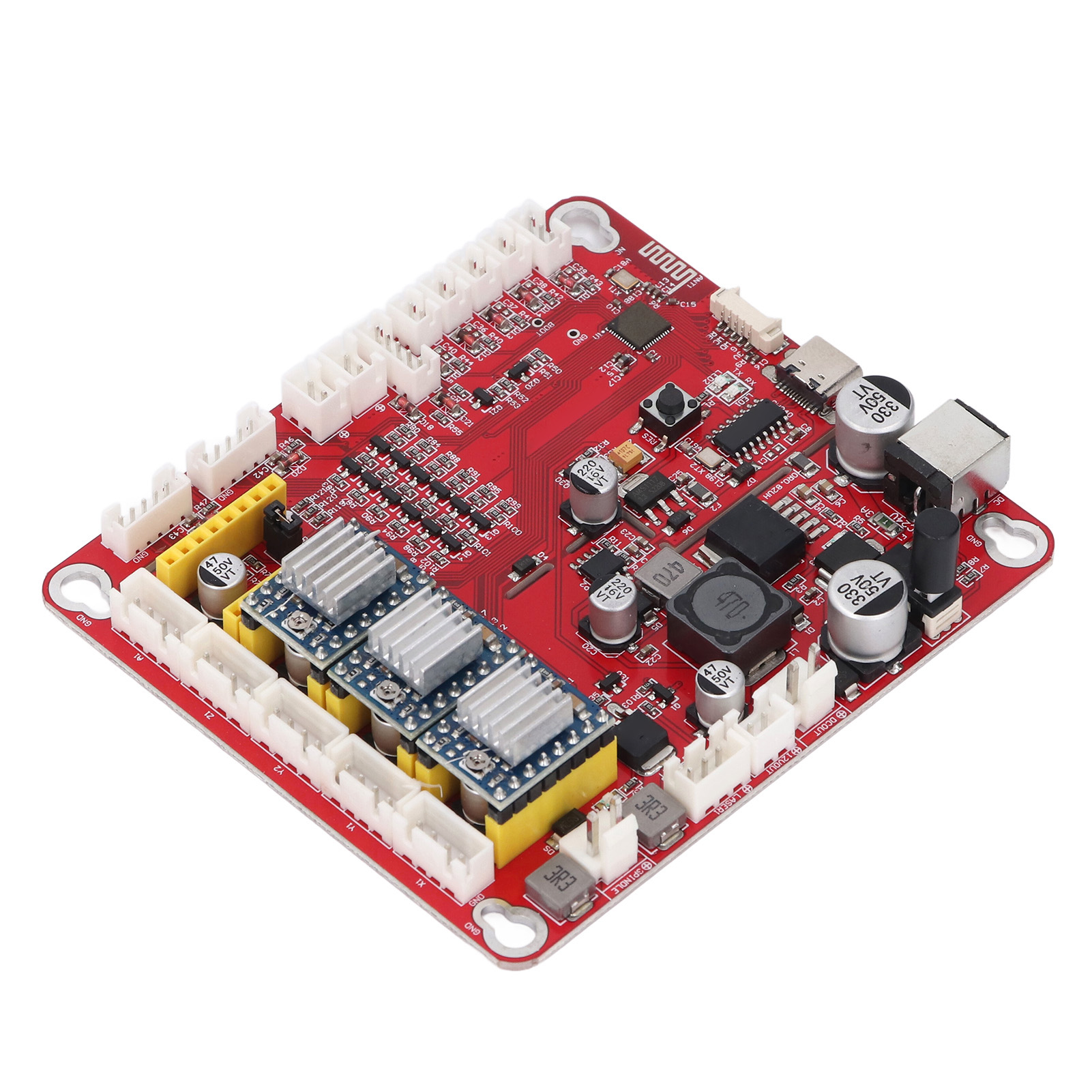 Steuerplatine Für 3-achs-graviermaschine, Pwm-ttl-, Offline-signalsteuerung, 3-achs-motherboard Mit Usb-kabel, 12–36 V, 0–8 A