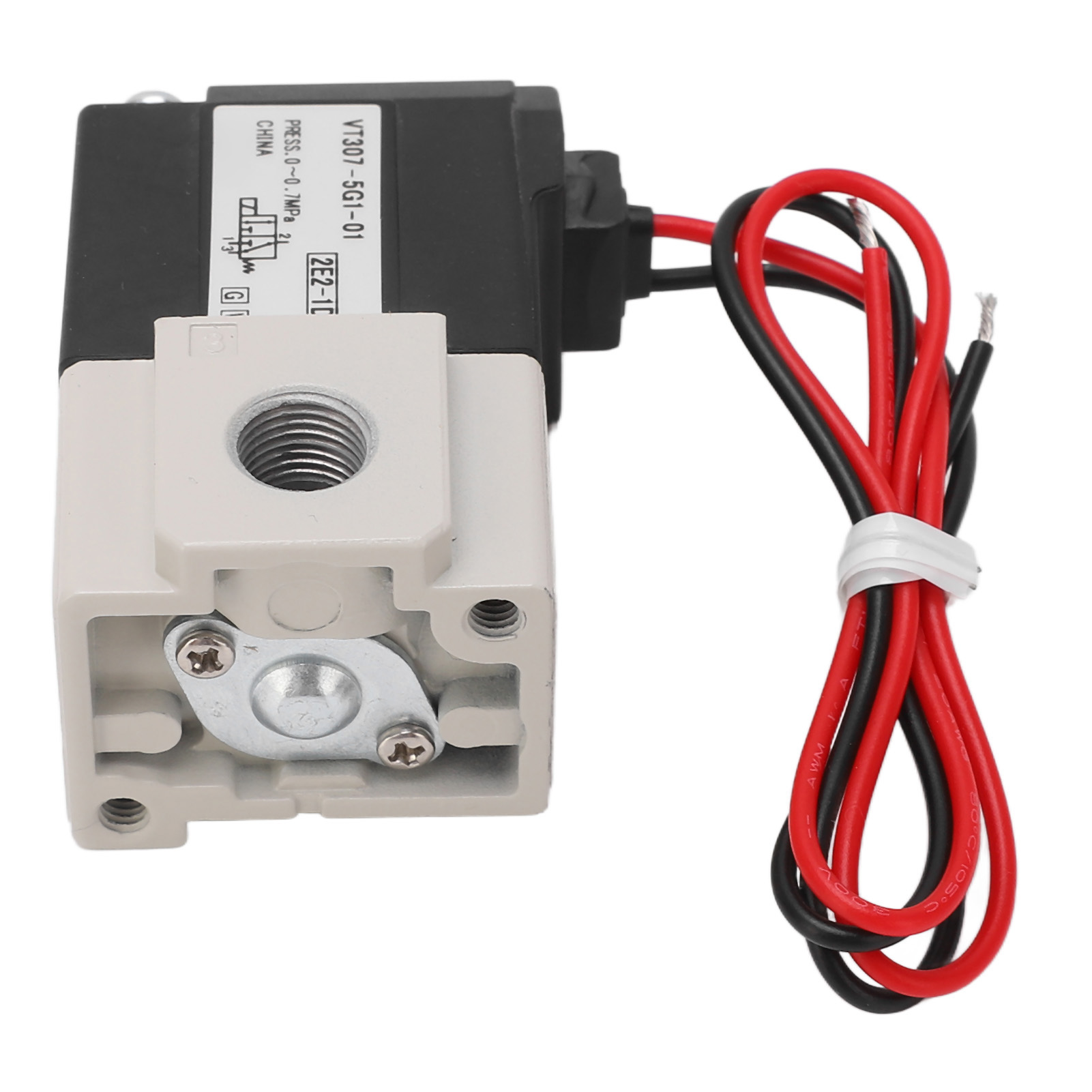 Smc Typ G1/8 Elektrisches Vakuum-magnetventil, 2 Positionen, 3-wege, Direktwirkend, Pneumatisches Magnetventil