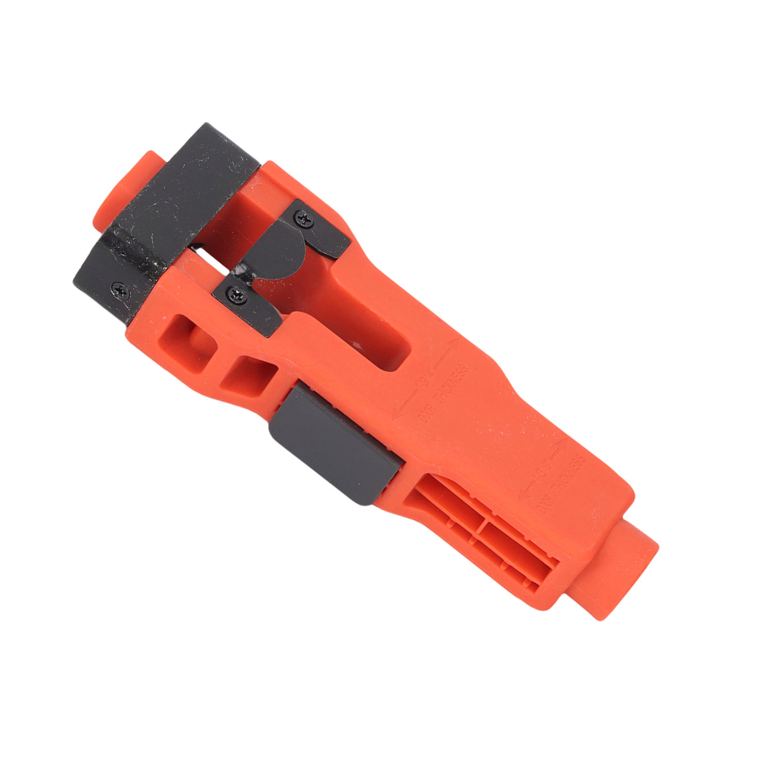 Werkzeug Zum Ausstemmen Von Türriegeln - Entfernt Das Für Die Riegelmontage An 1 3/4" Oder 1 3/8" Dicken Türen Benötigte Material (orange)