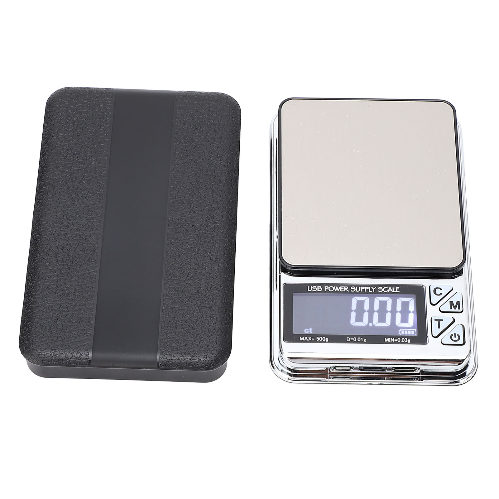 Digitale Waage Mit Milligrammgenauigkeit, 500 G Bis 0,01 G, 7 Einheiten, Usb-aufladbar, Taschenformat, Für Schmuck, Pulverförmige Lebensmittel Und Medikamente