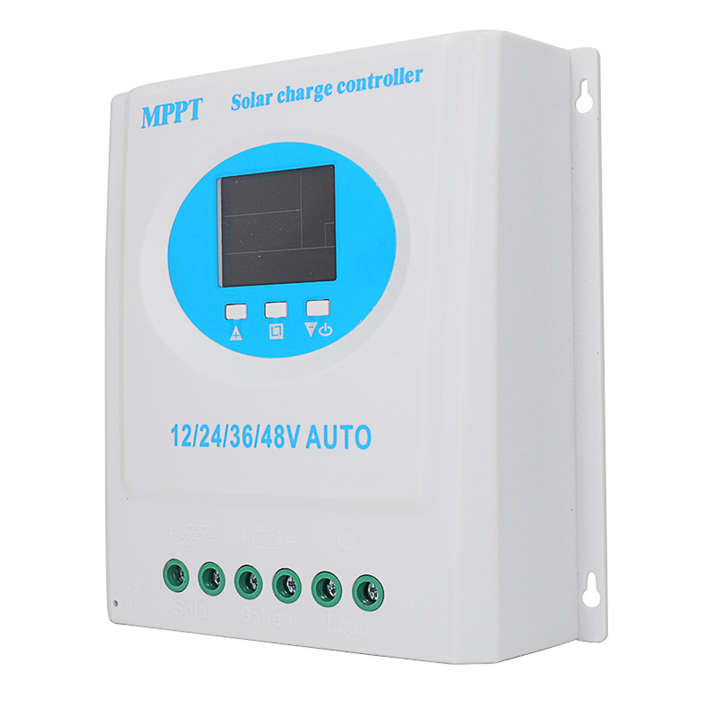 Mppt 100a Solarladeregler, 12v, 24v, 36v, 48v, Mit Lcd-bildschirm, Dualer Usb-ausgang Für Blei-säure-/lithium-batterien.