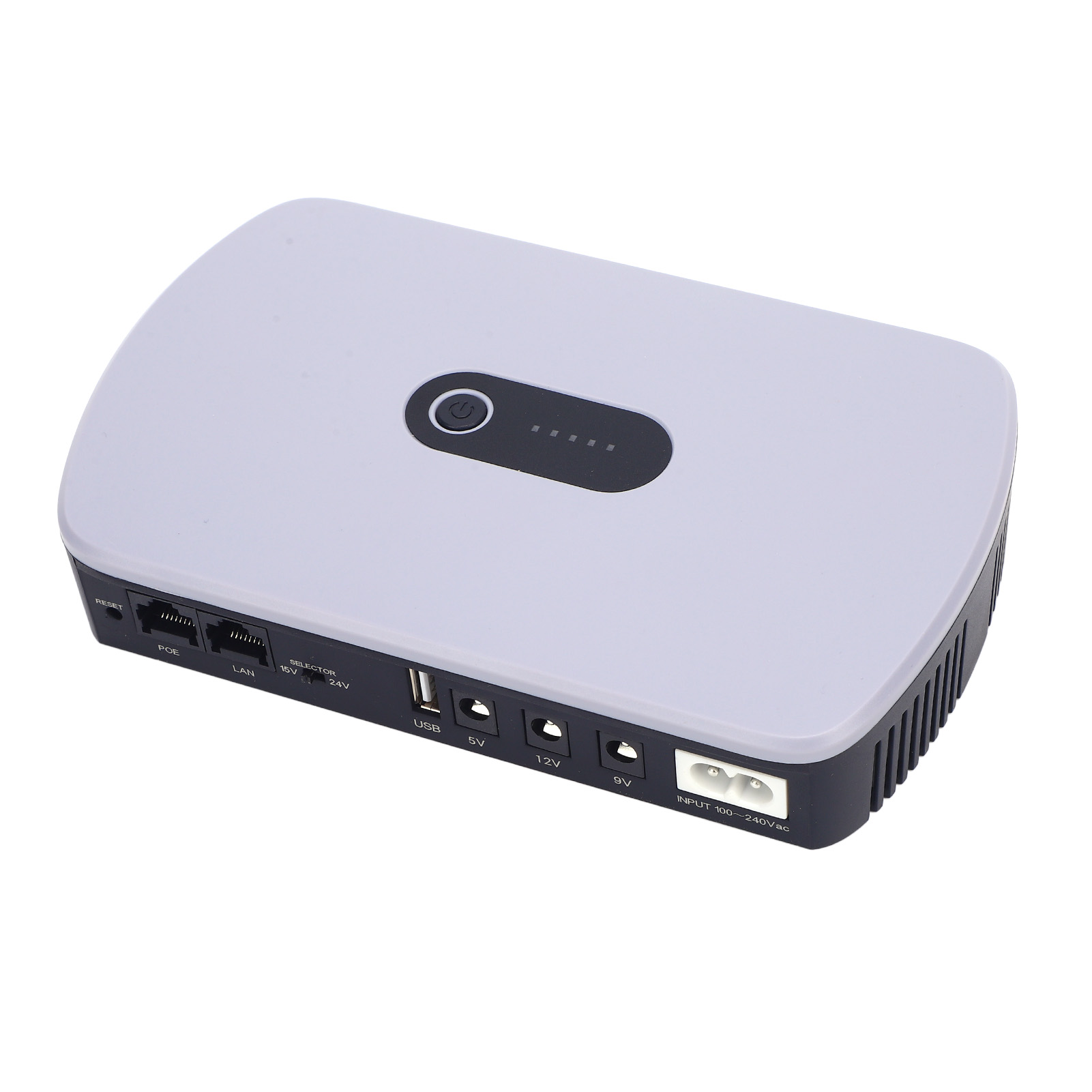 Unterbrechungsfreie Stromversorgung (usv) 10.400 Mah, Hohe Kapazität, Für Router, Modem, Kamera, Europäischer Stecker 100–240 V