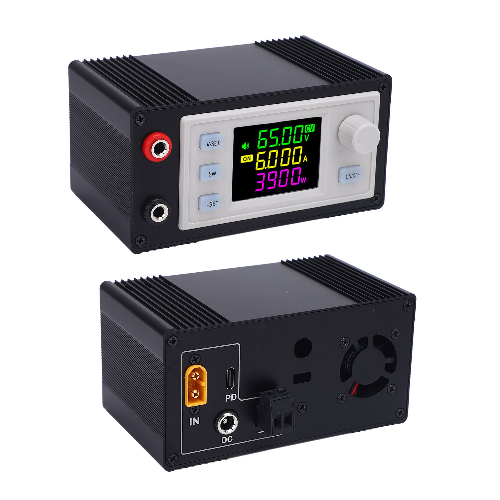 Einstellbarer Dc12-72v Auf 0-65v Spannungsregler, Netzteil, 0-6a 390w Digitales Konstantstrommodul