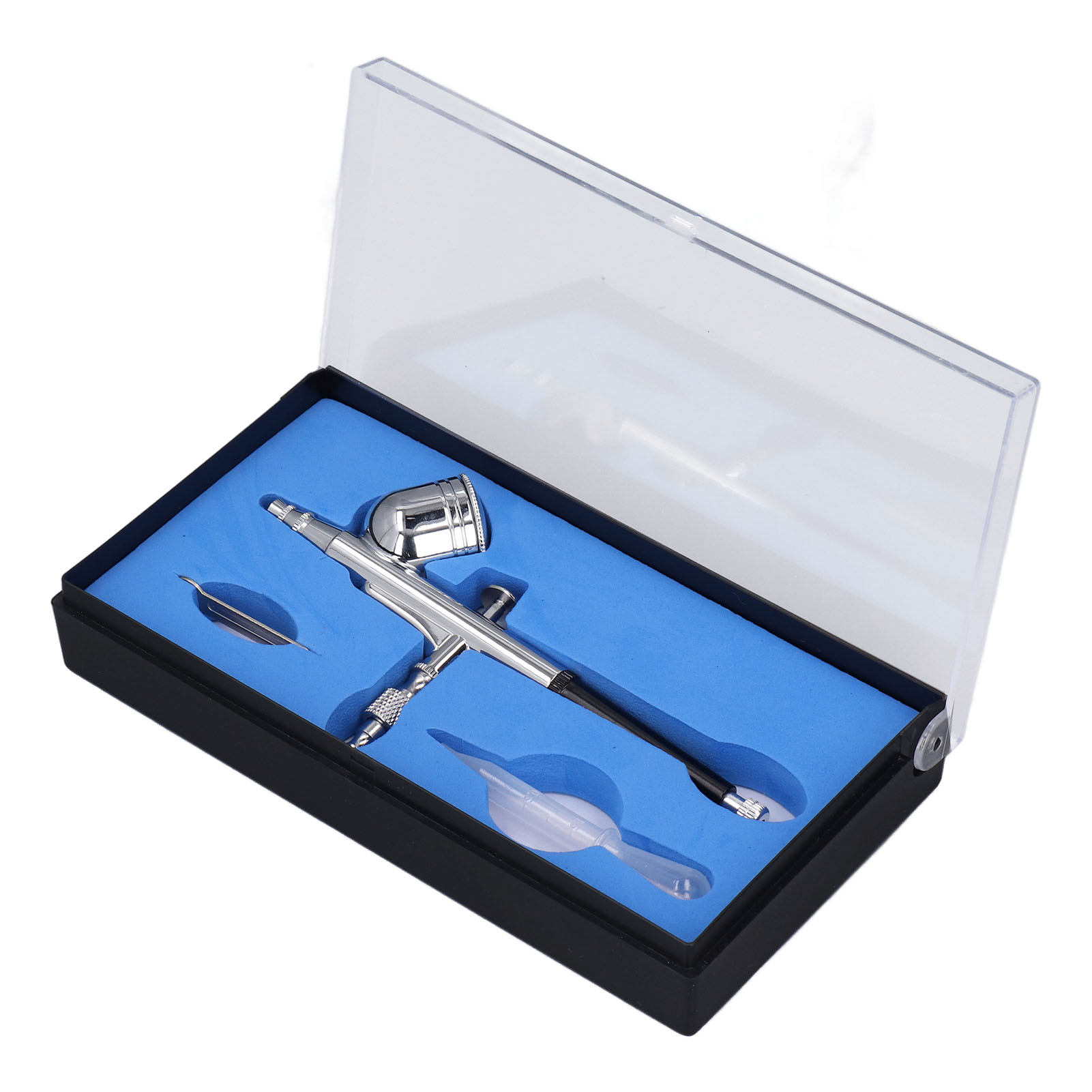Doppelwirkendes Airbrush-set, 0,2 Bis 0,3 Mm Düse, Farbspritzpistole Für Dekorationszwecke, 7 Ml Farbbecher