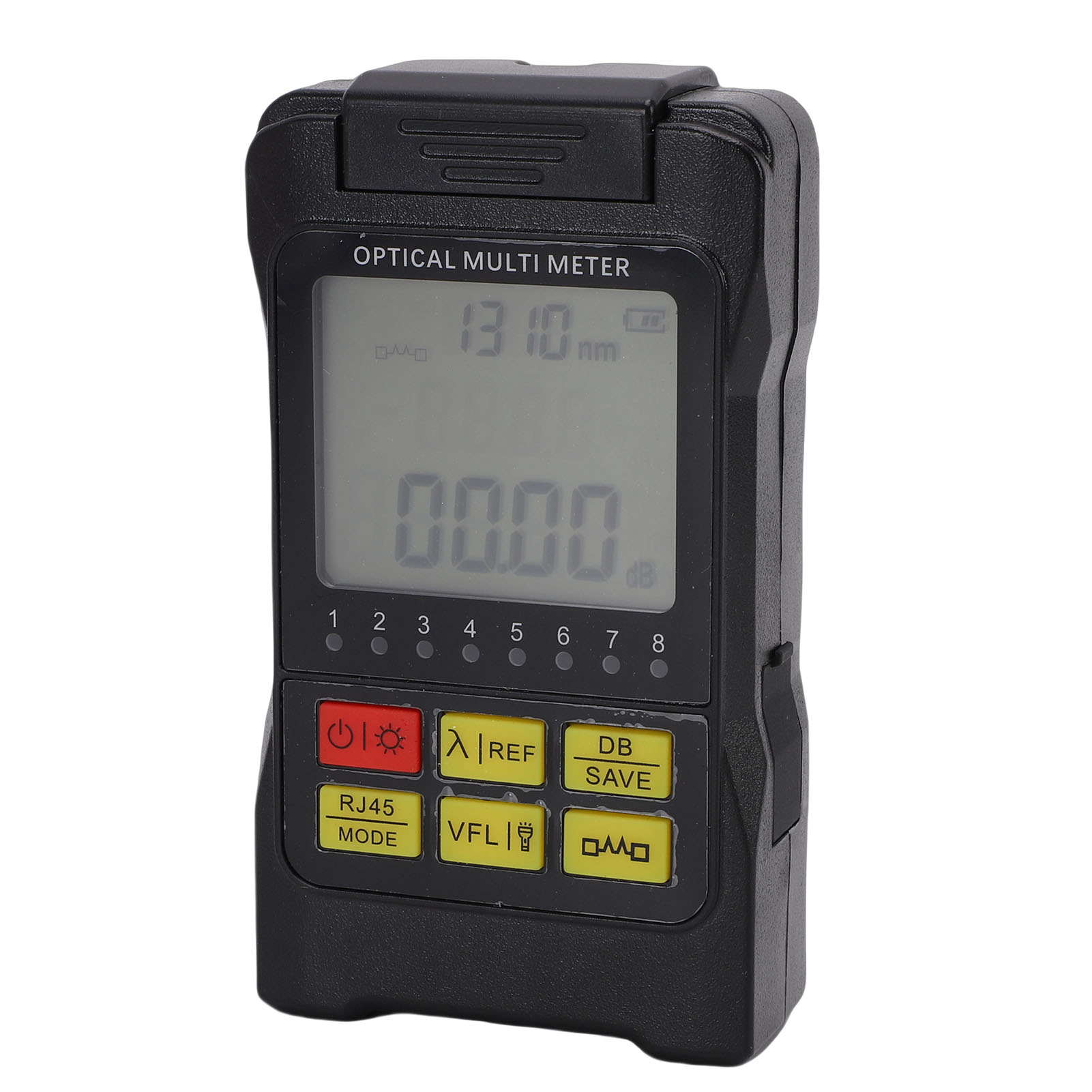 Optisches Wattmeter 850-1650 Nm, Universelle 2,5-mm-schnittstelle, Hochpräzises Faseroptisches Wattmeter