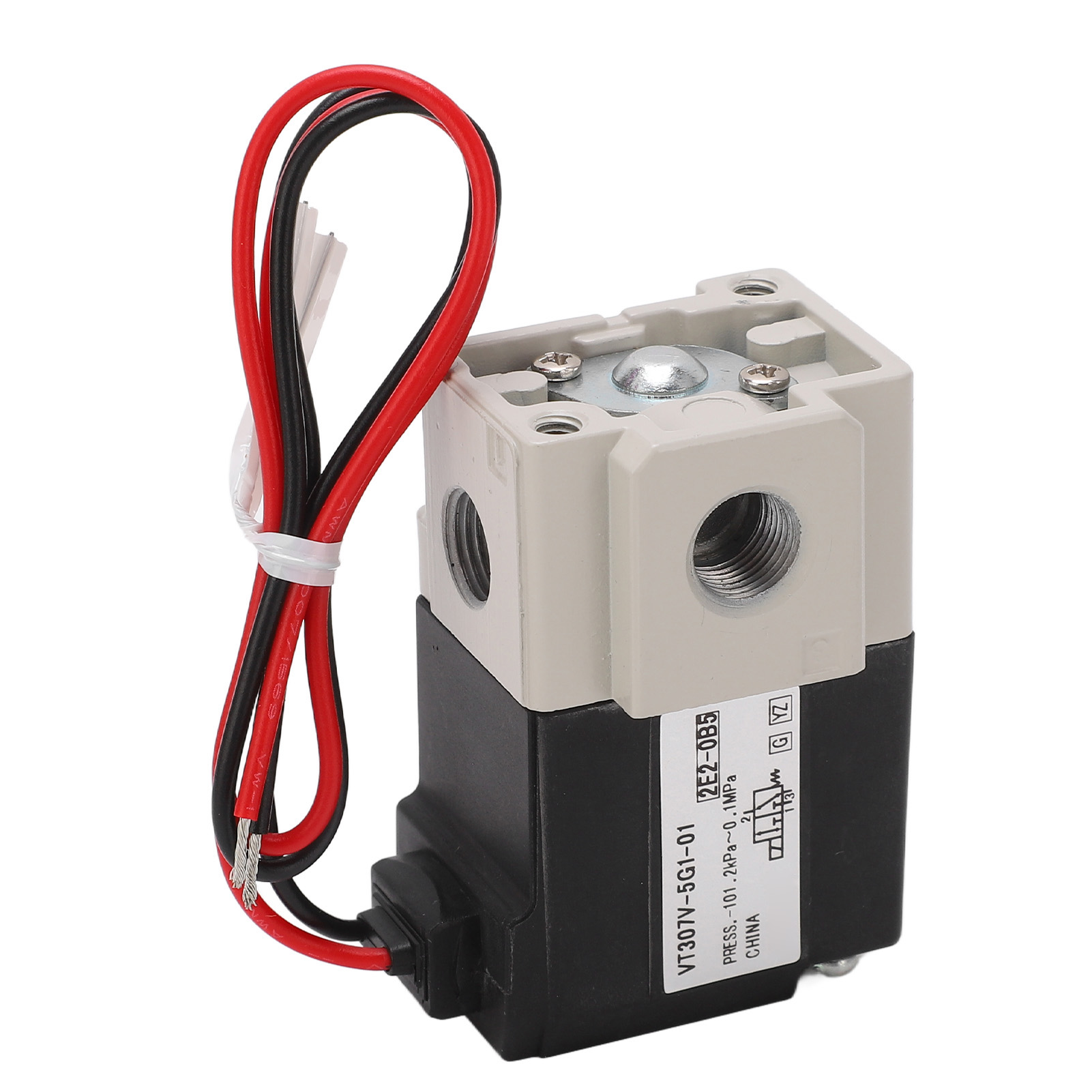 Hochfrequentes Pneumatisches Vakuum-magnetventil, 2 Positionen, 3-wege Elektrisch, Typ Smc Dc24v G1/8