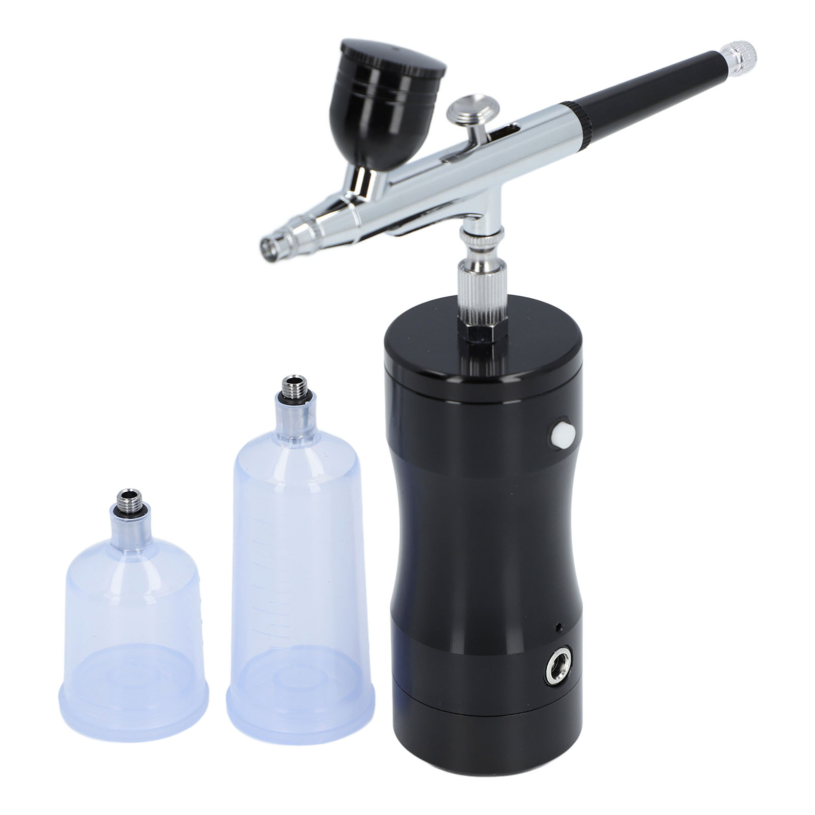 Airbrush-set (27 Psi) Mit 0,3-mm-düse, Kabellos, Wiederaufladbar Und Tragbar, Mit 20-ml- Oder 40-ml-ersatzfarbtopf