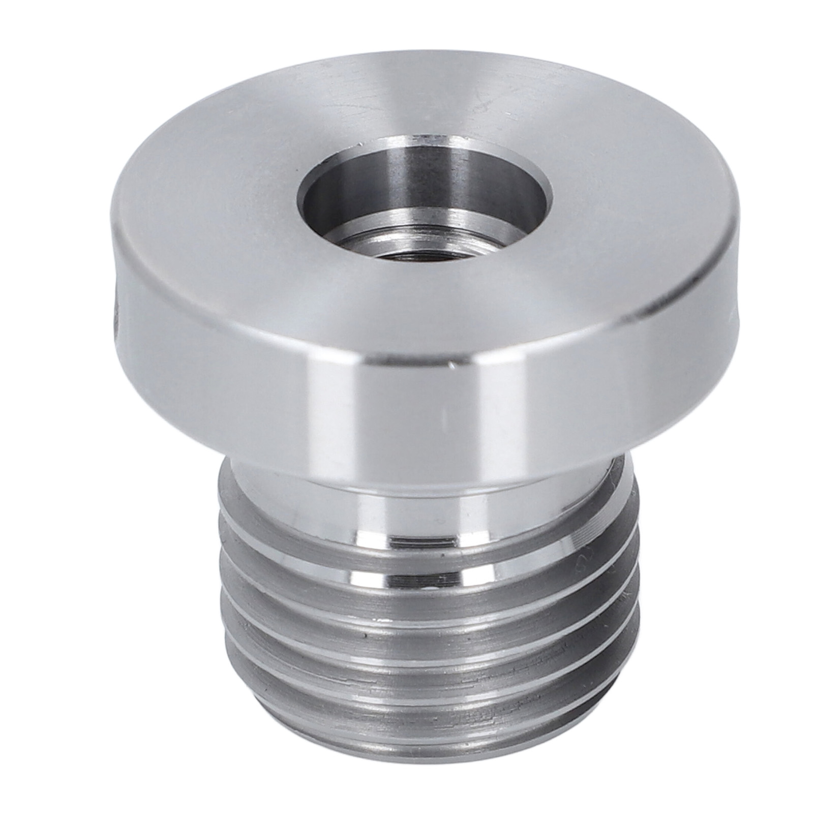 Spindeladapter Für Festen Spindelstock Einer Drehbank, 33 Mm Außengewinde / 18 Mm Innengewinde, Für Die Holzbearbeitung.
