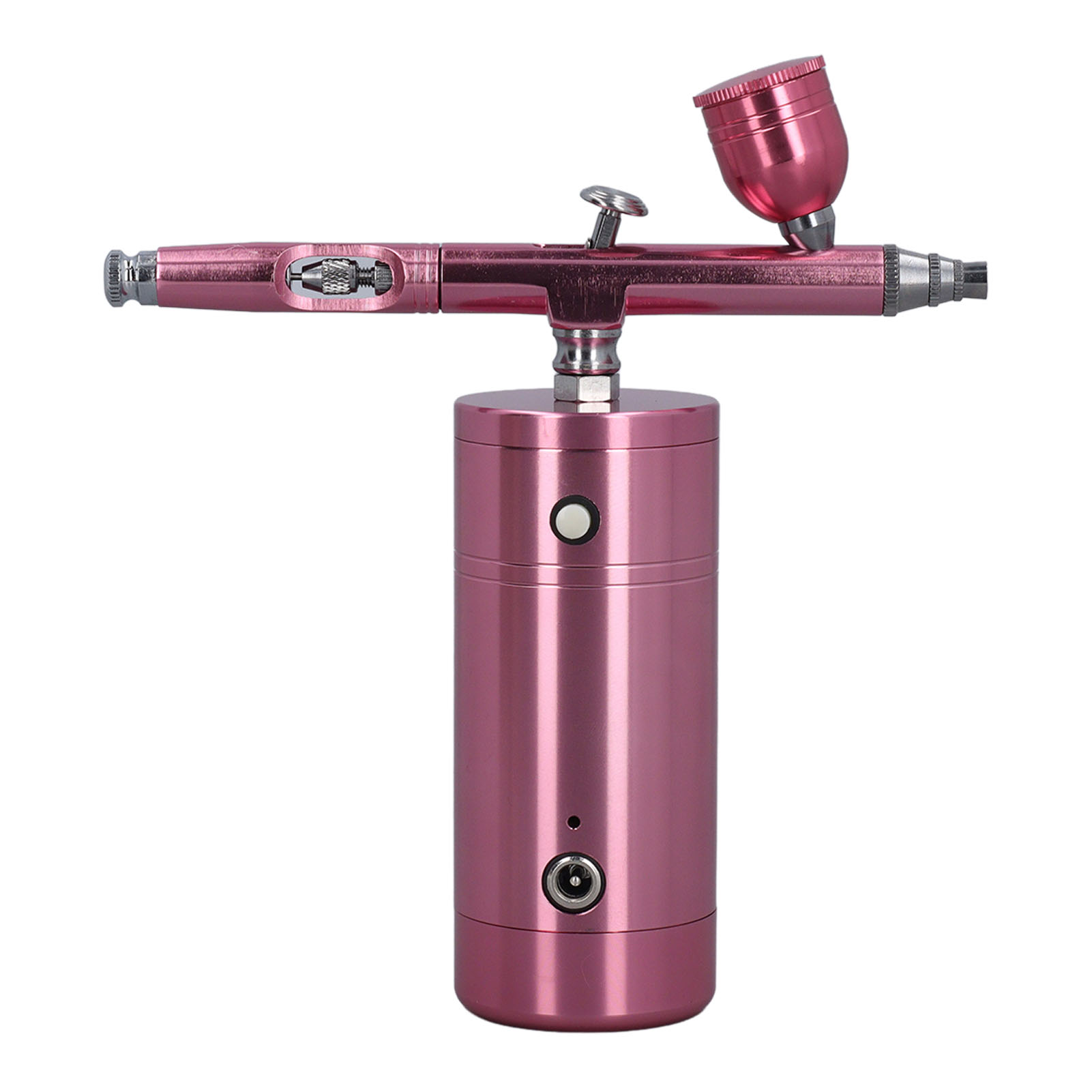 Wiederaufladbares, Tragbares Airbrush-set Mit Farbpistole Und Kompressor Für Kunstmalerei, Make-up Und Tortendekoration.