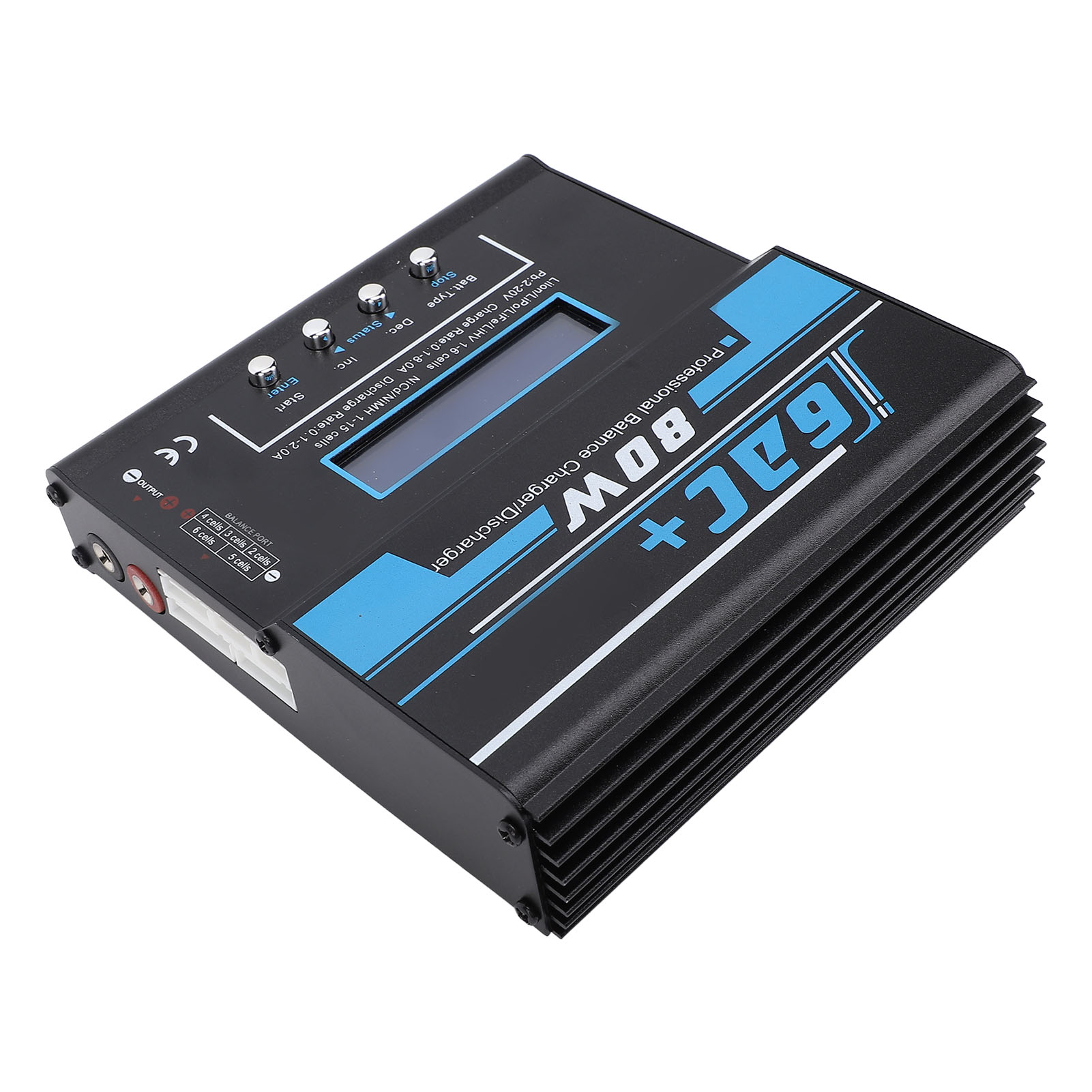Automatische Erkennung Des Balancer-ladegeräts Für Rc-modellbatterien (nicd, Nimh, Li-ion, Lipo, Life, Lihv, Europäischer Stecker).