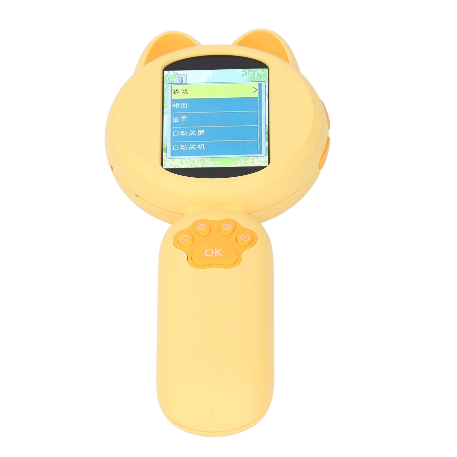 Digitale Kinderlupe, 2-zoll-ips-bildschirm, 1 Mp Auflösung, 4-facher Zoom, Tragbares Elektronisches Mikroskop Mit 8 Gelben Leds