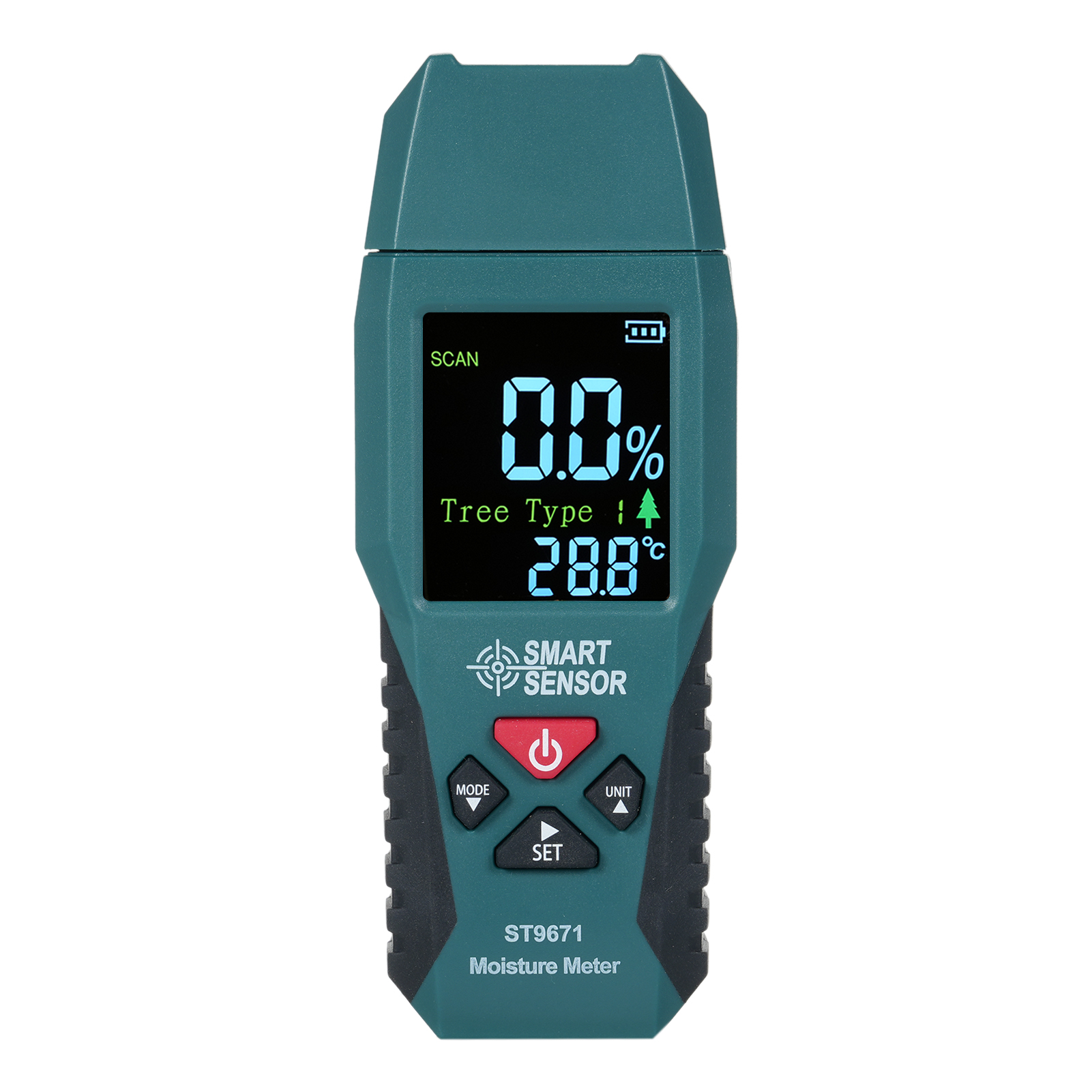 Intelligenter Feuchtigkeitssensor Für Holz, Bambus, Papier Und Kräuter. Intelligentes Nadelhygrometer Vom Typ Smart Sensor Im Taschenformat Mit Lcd-display Und 4 Betriebsmodi.