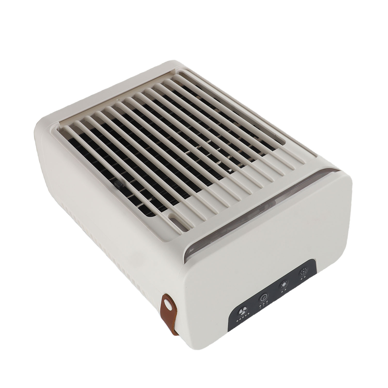 Klimaanlage Und Luftbefeuchter, 2 Kaltnebeldüsen, 5-stufiger Ventilator, 7 Leds, Tragbarer Mini-luftkühler Mit 680-ml-wassertank, Usb-anschluss