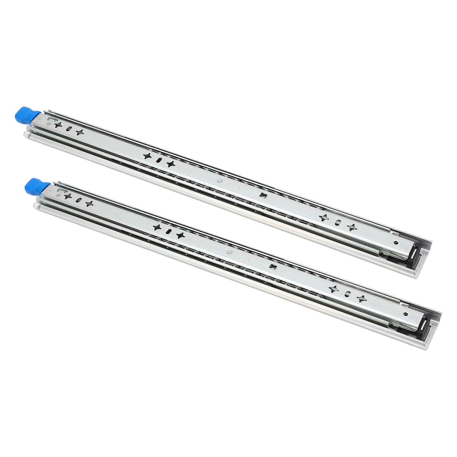 Paar Selbstverriegelnde Schubladenschienen, 30,5 Cm (12 Zoll), 53 Mm Breit, 3-teilig, Robuste Ausführung Für Regale, Schränke, Wohnmobile Und Lkws